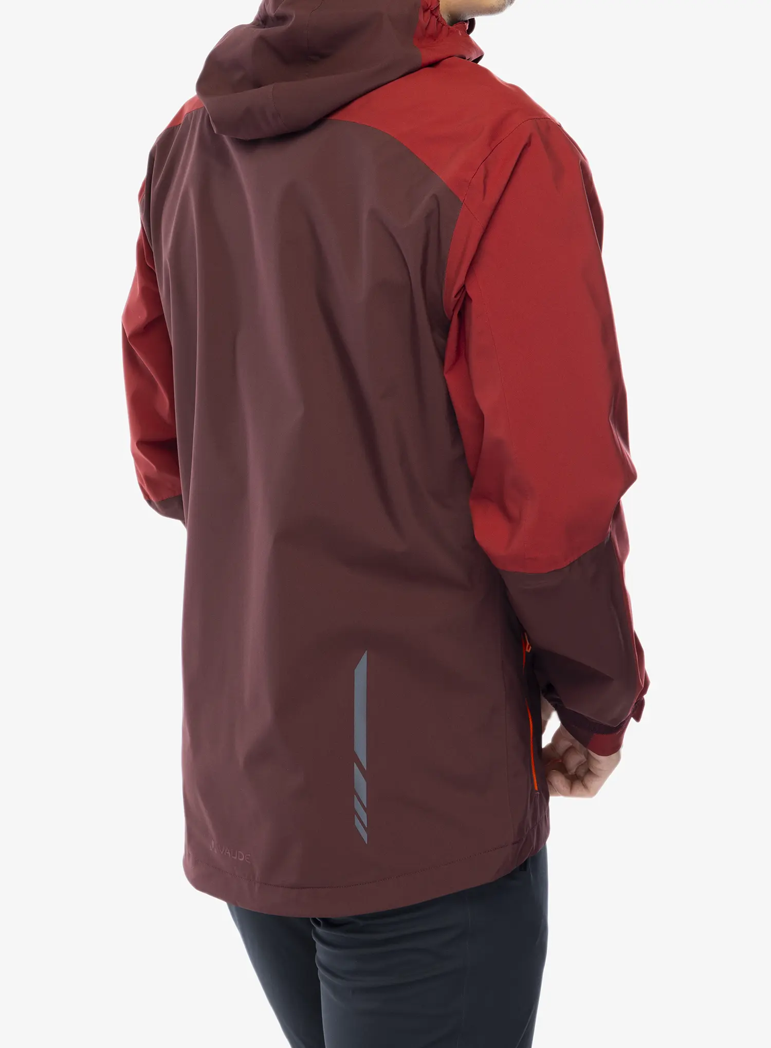 Nepremočljiva jakna Vaude Moab Rain Jacket - dark oak