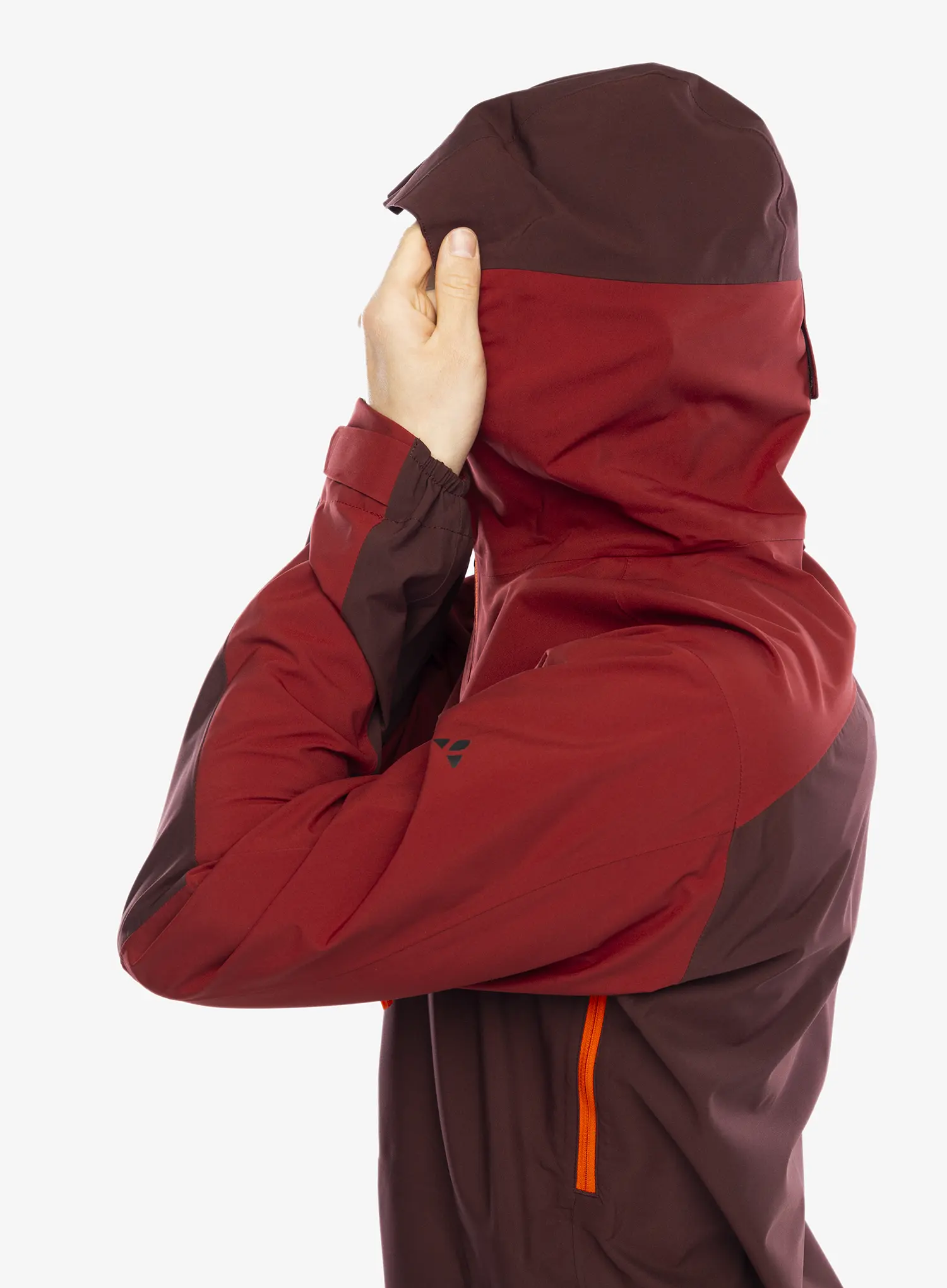 Nepremočljiva jakna Vaude Moab Rain Jacket - dark oak