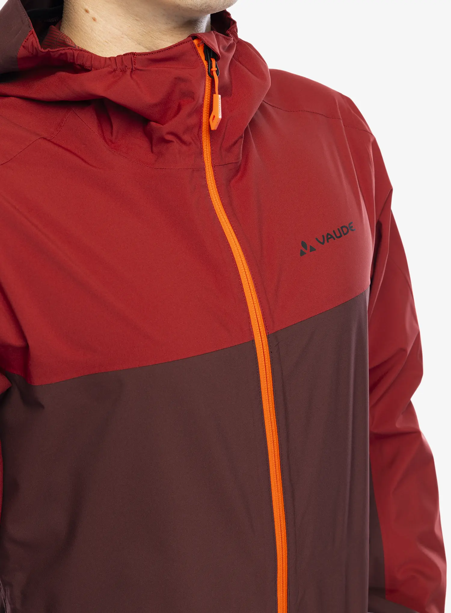 Nepremočljiva jakna Vaude Moab Rain Jacket - dark oak