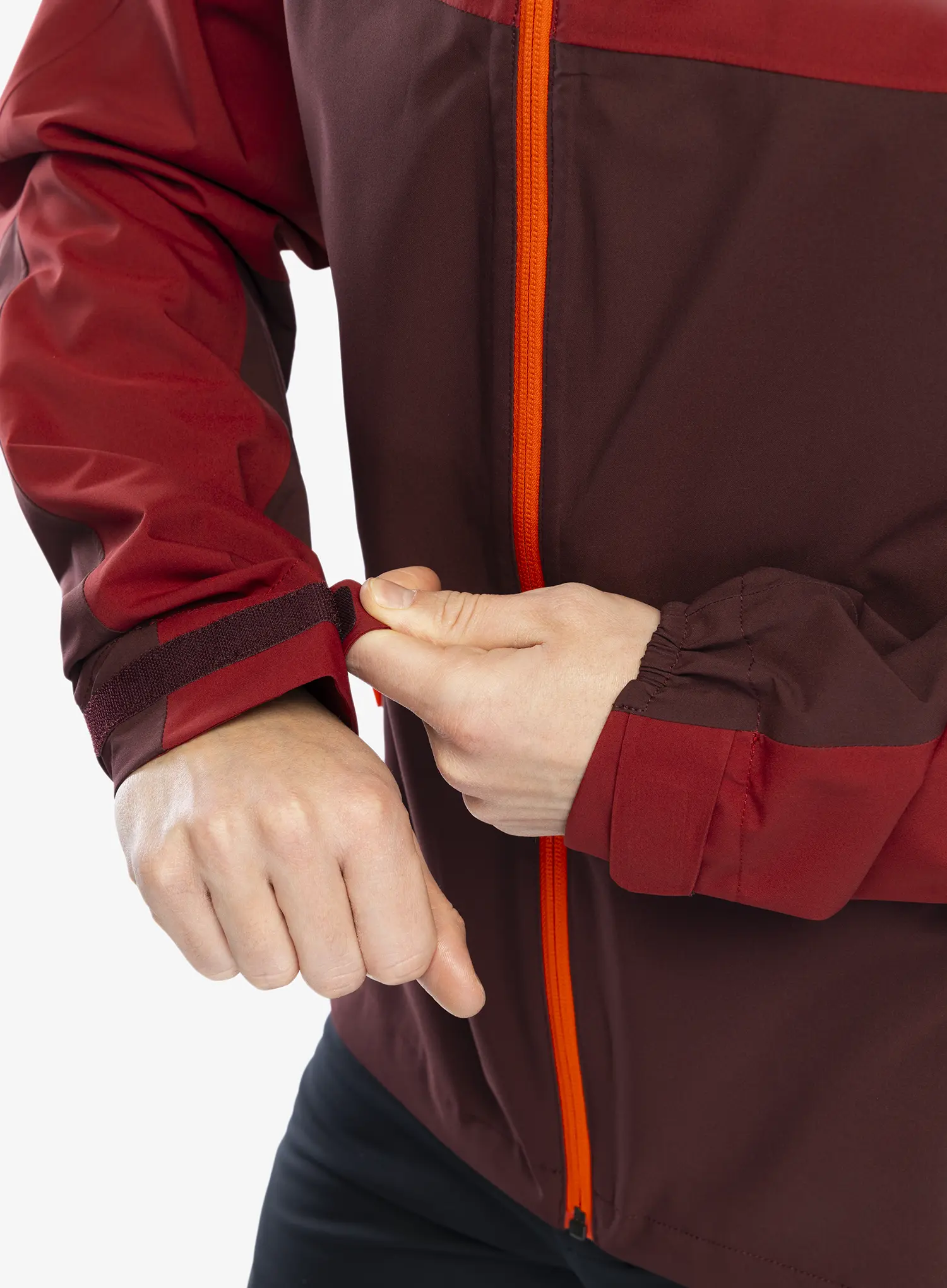 Nepremočljiva jakna Vaude Moab Rain Jacket - dark oak