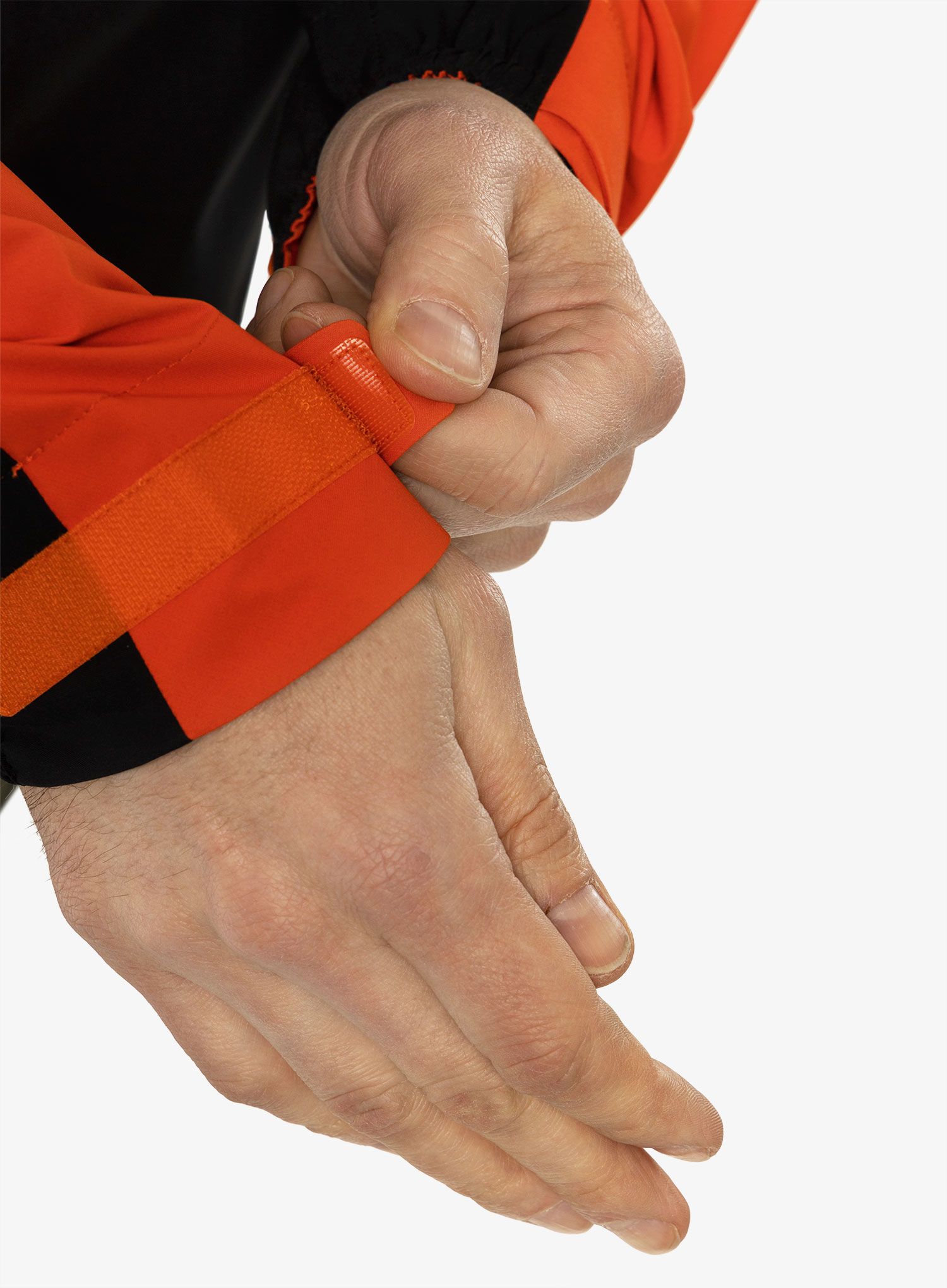 Nepremočljiva jakna Vaude Moab Rain Jacket - glowing red
