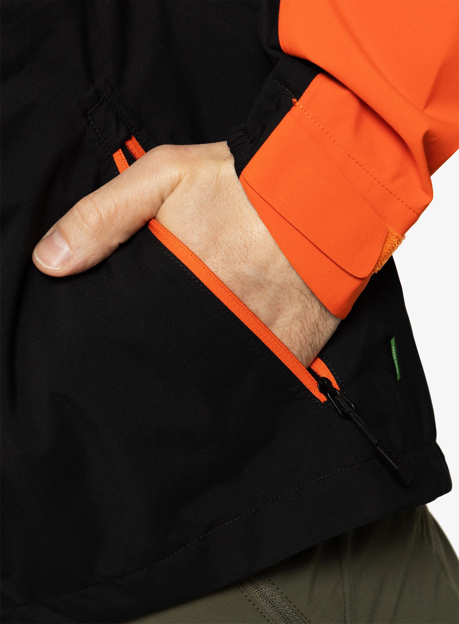 Nepremočljiva jakna Vaude Moab Rain Jacket - glowing red