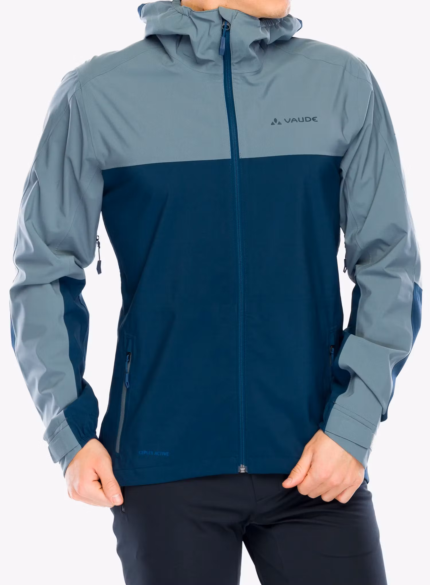 Nepremočljiva jakna Vaude Moab Rain Jacket - heron