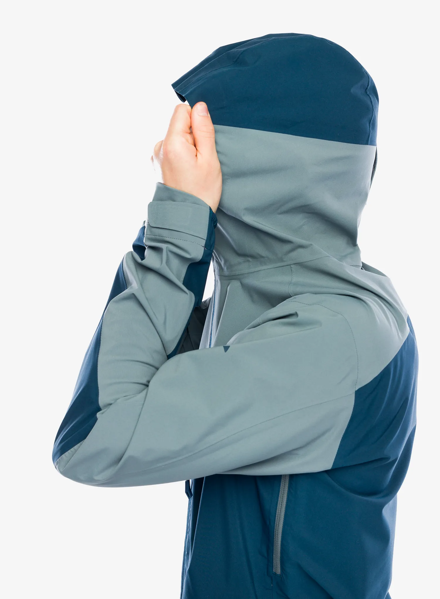 Nepremočljiva jakna Vaude Moab Rain Jacket - heron