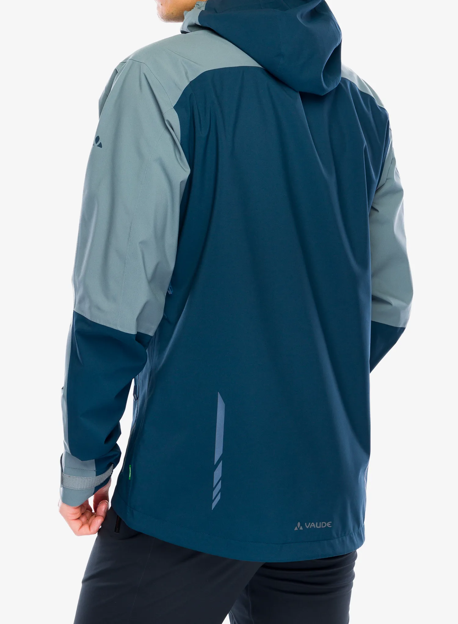 Nepremočljiva jakna Vaude Moab Rain Jacket - heron