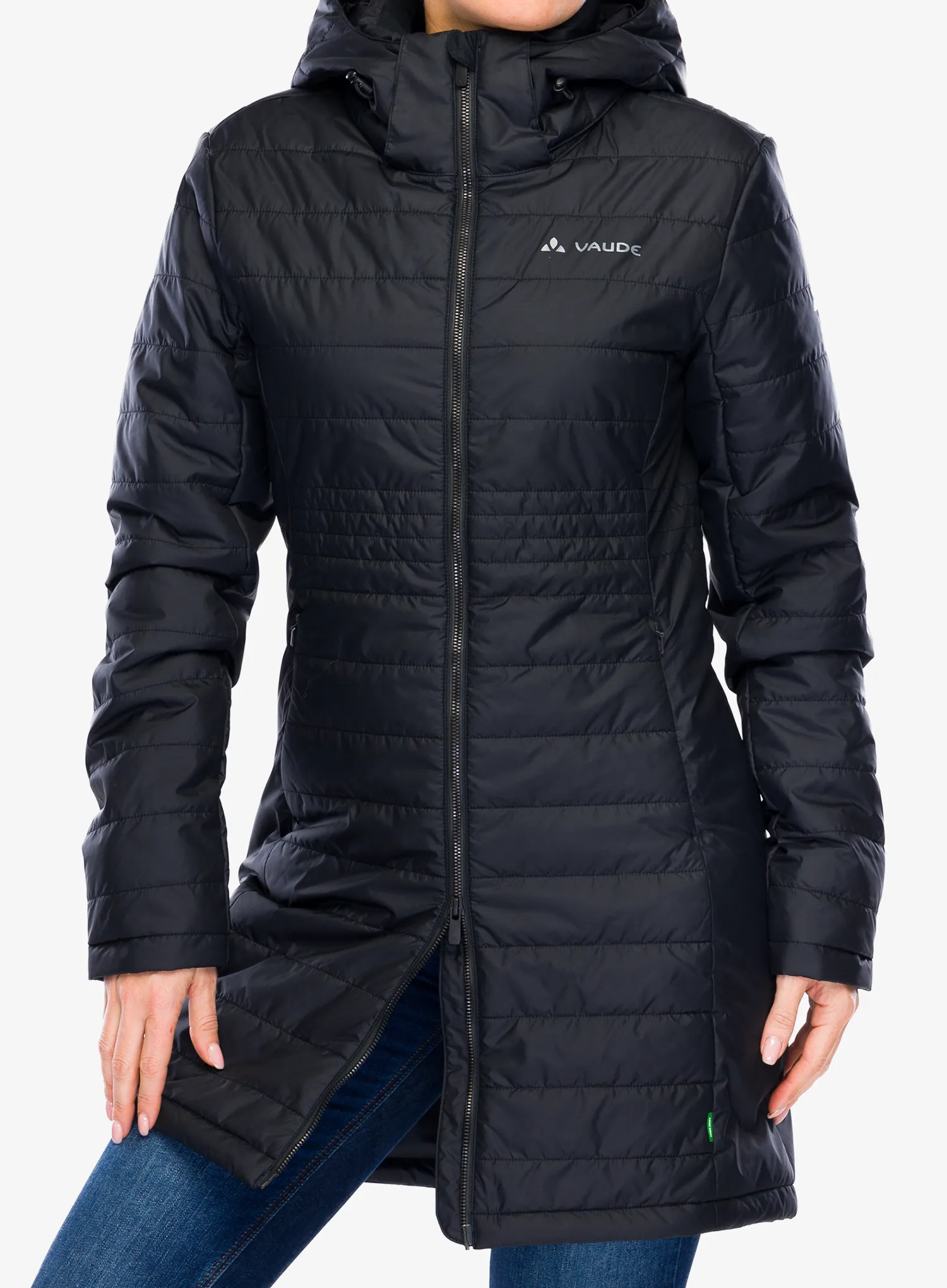 Puhast plašč Vaude Moena Insulation Parka - black