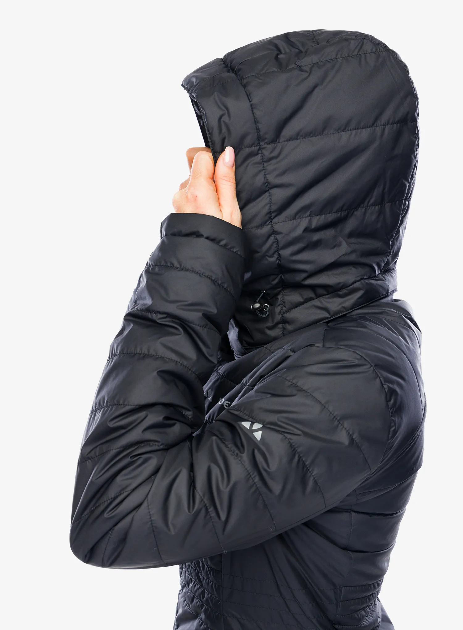 Puhast plašč Vaude Moena Insulation Parka - black