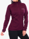 Ženski flis Vaude Monviso Fleece FZ Jacket II - cassis