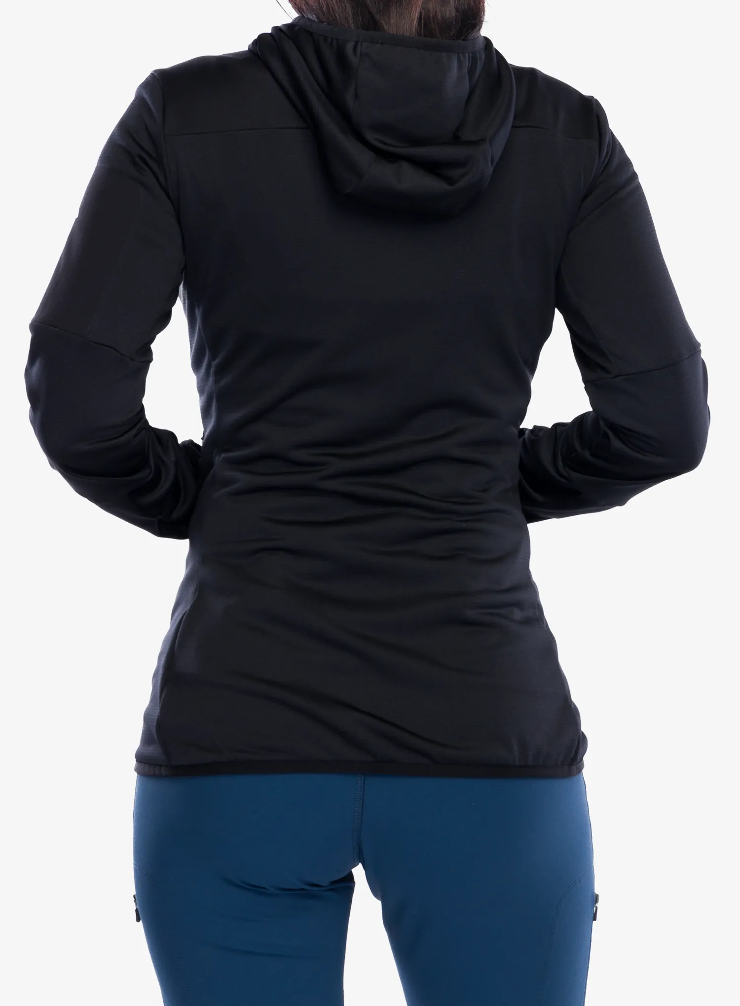 Ženski flis Vaude Monviso Fleece Jacket II - black