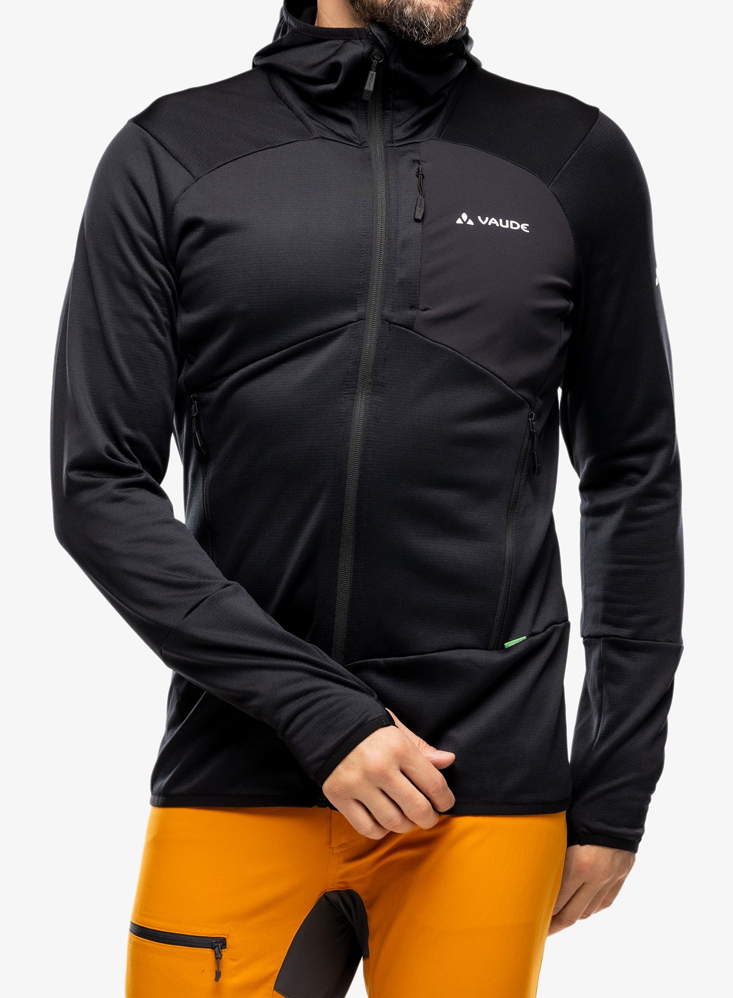 Flis Vaude Monviso Fleece Jacket II - black