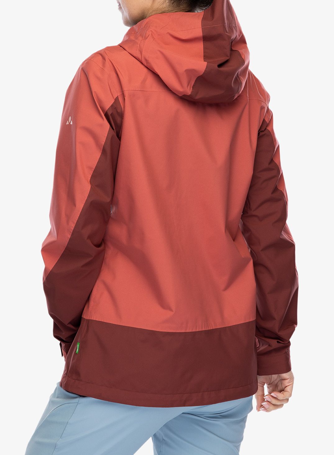 Ženska nepremočljiva jakna Vaude Neyland 2.5L Jacket - brick