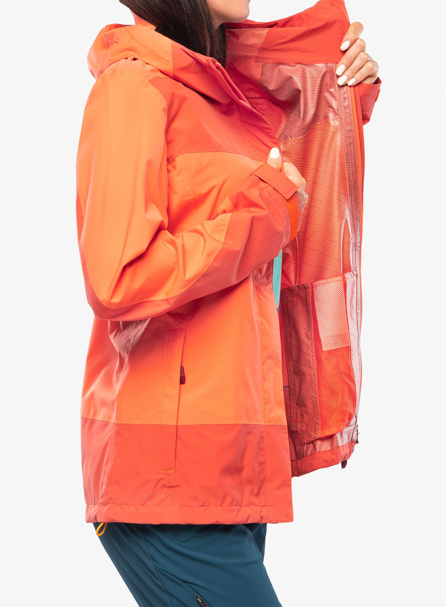 Ženska nepremočljiva jakna Vaude Neyland 2.5L Jacket - hokkaido