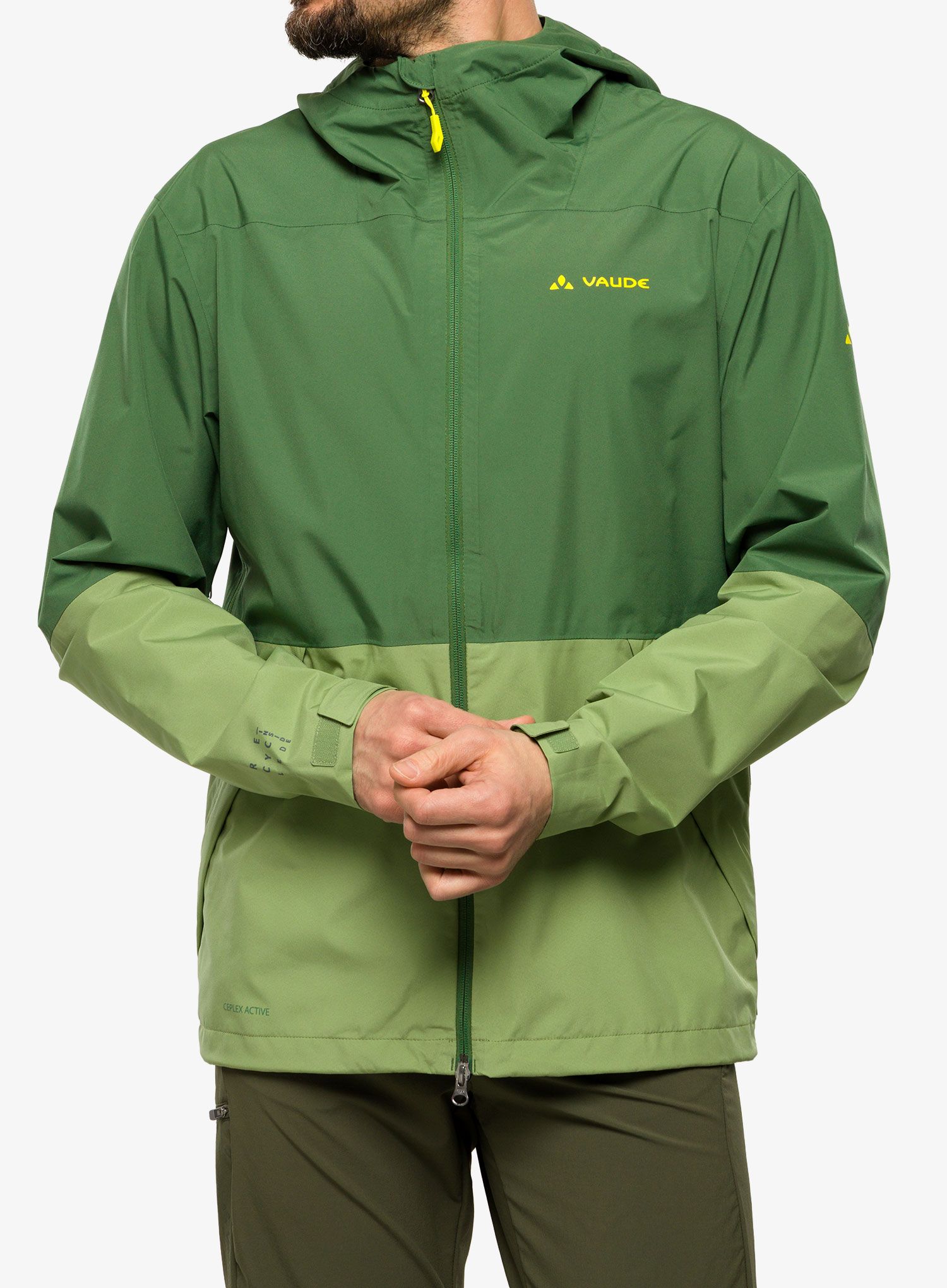 Nepremočljiva jakna Vaude Neyland 2.5L Jacket - woodland