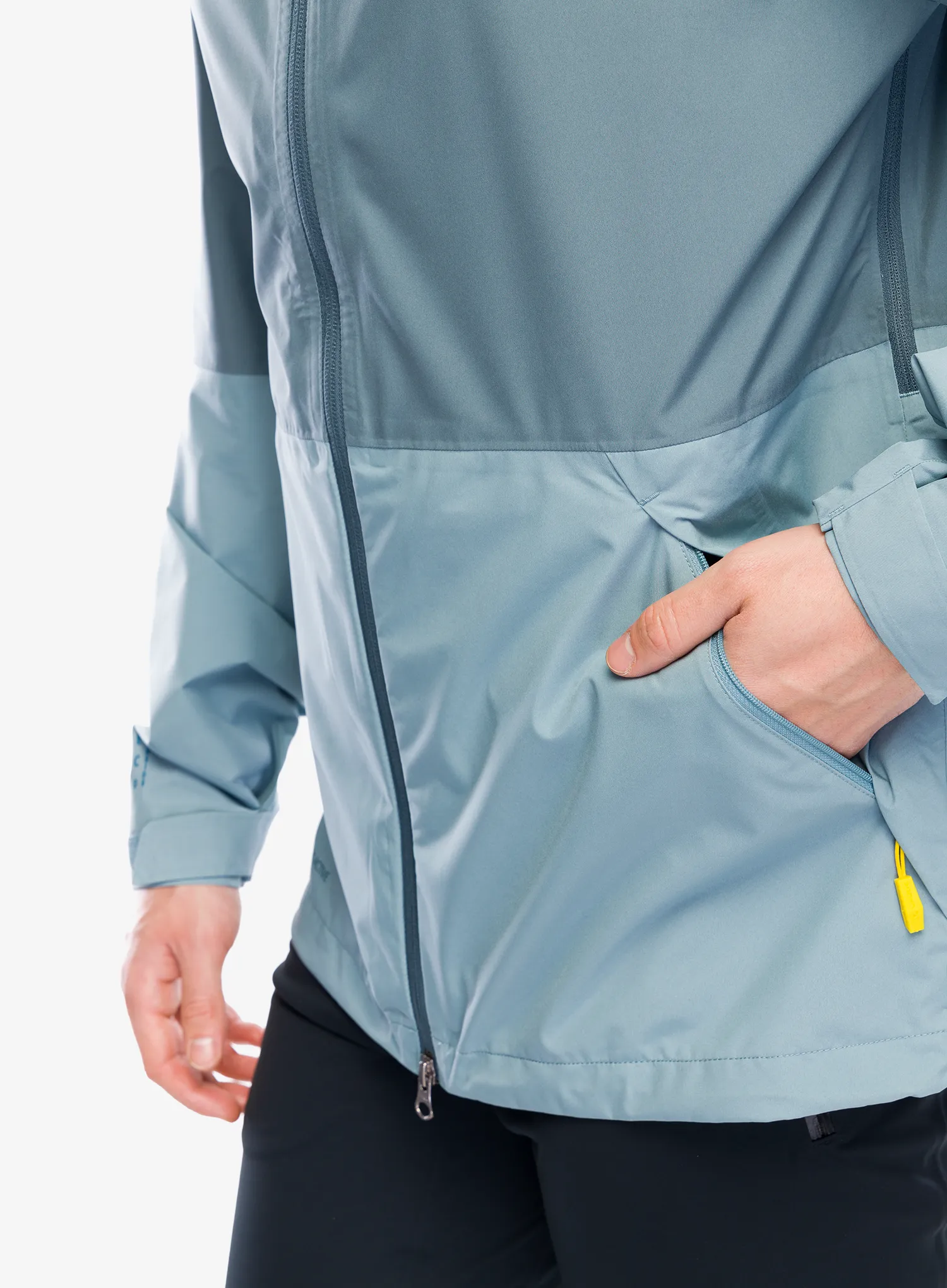 Nepremočljiva jakna Vaude Neyland 2.5L Jacket - heron