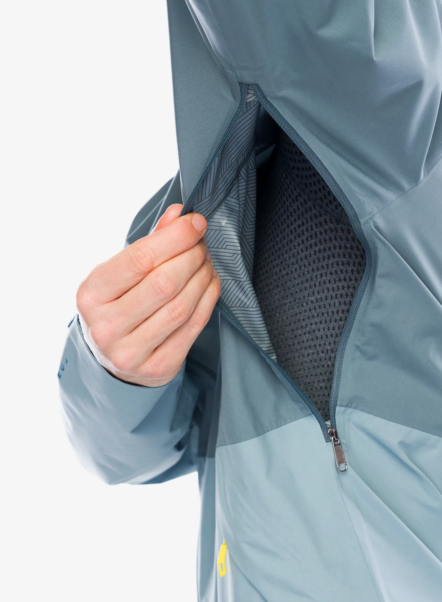 Nepremočljiva jakna Vaude Neyland 2.5L Jacket - heron