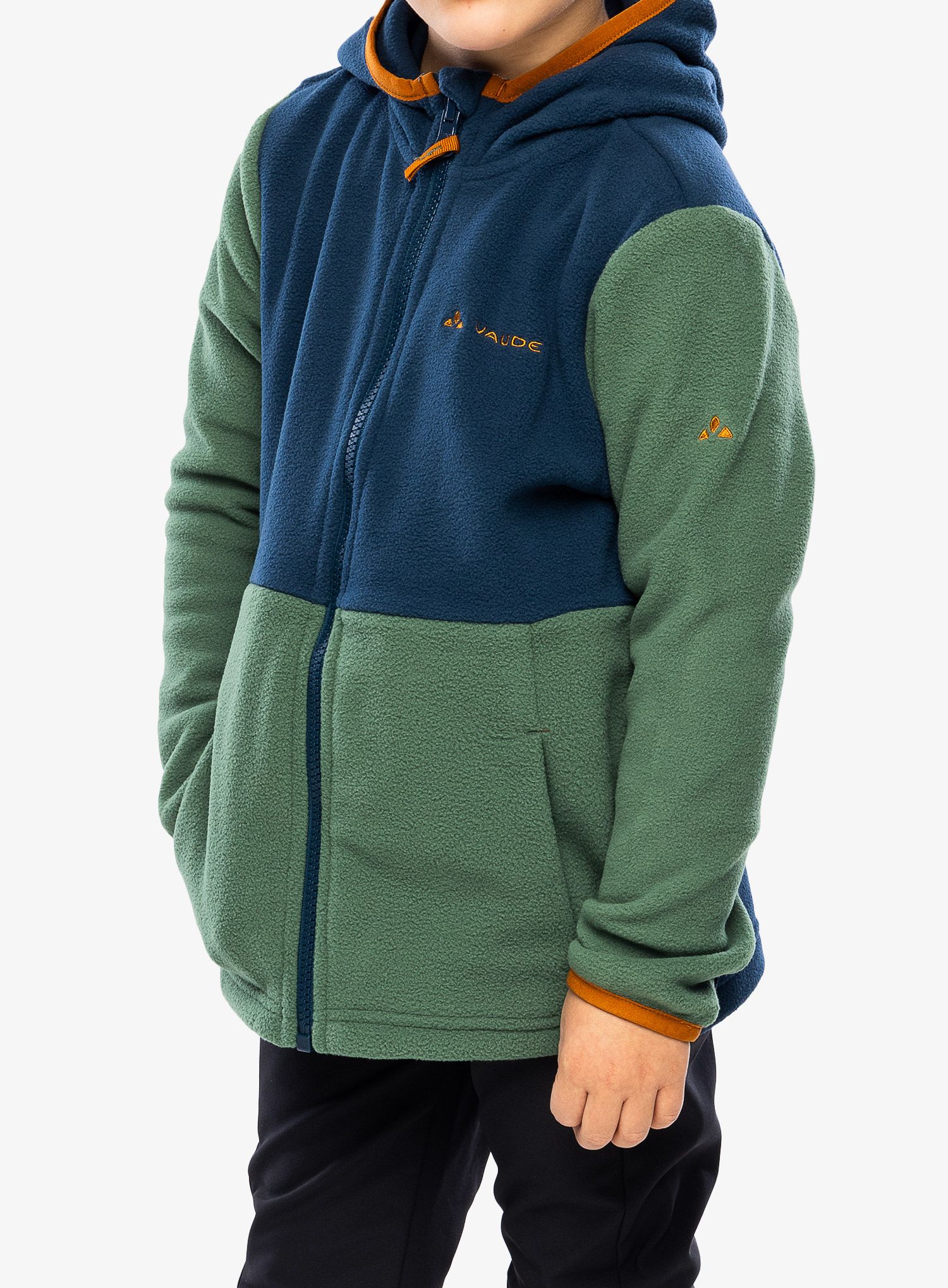 Otroška jopica Vaude Pulex Hooded Jacket II - woodland