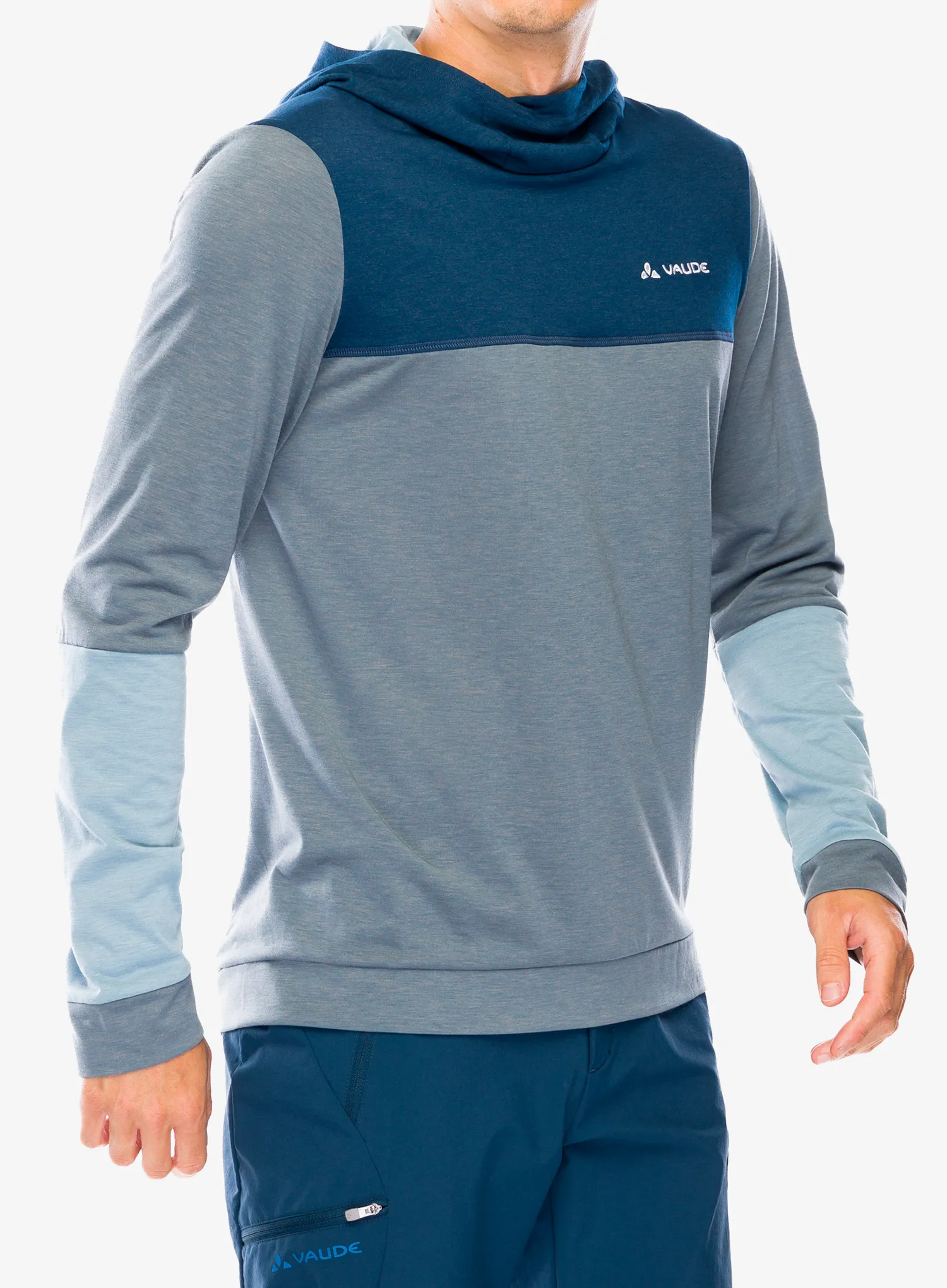 Jopica s kapuco Vaude Qimsa Hoody - heron