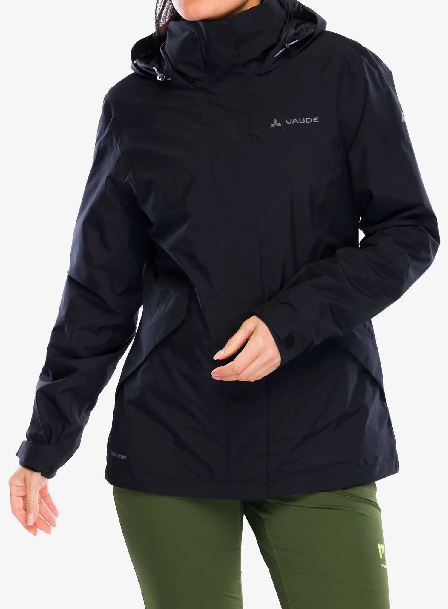 Ženska jakna Vaude Rosemoor 3in1 Jacket II - black