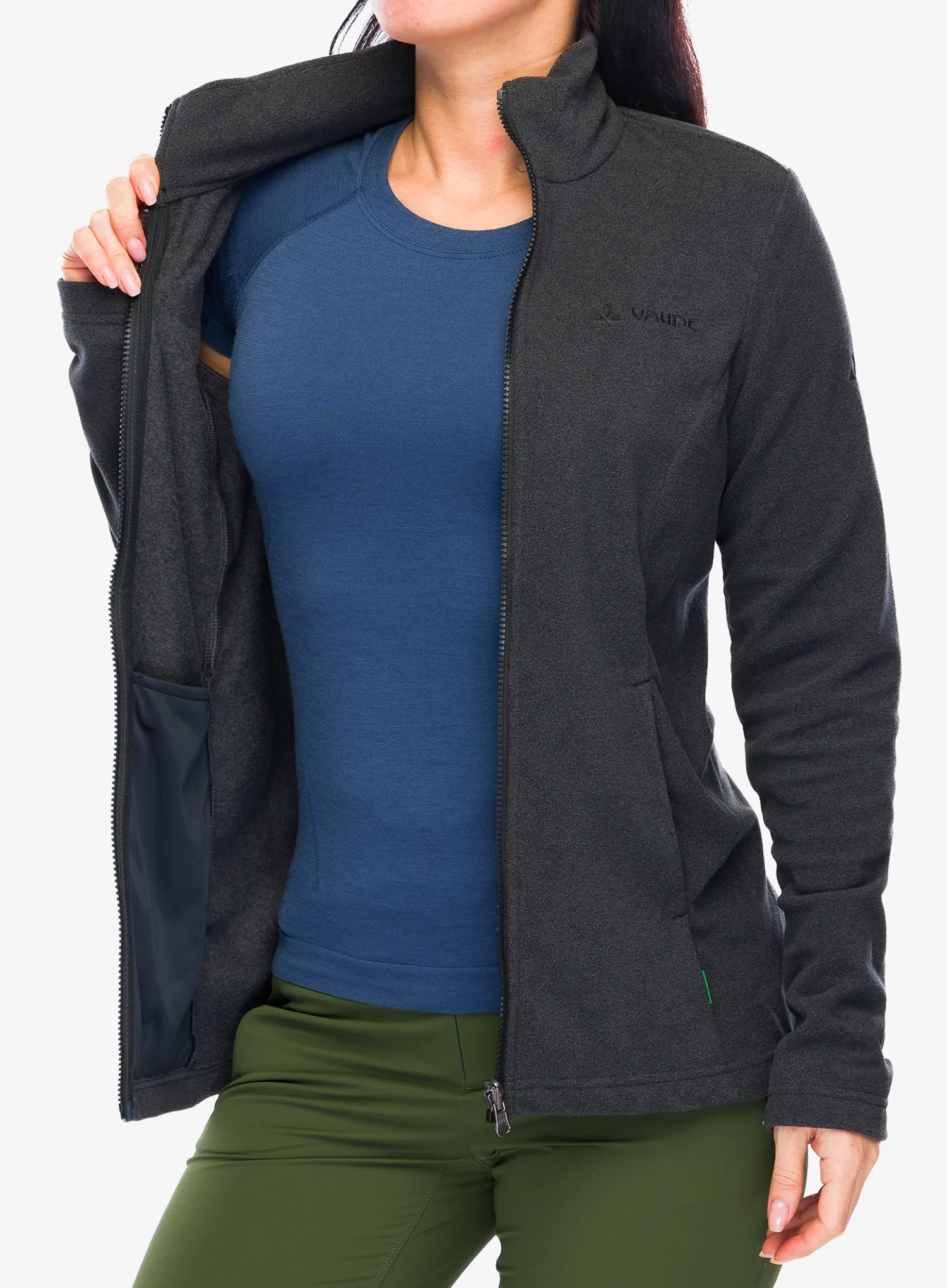 Ženska jakna Vaude Rosemoor 3in1 Jacket II - black