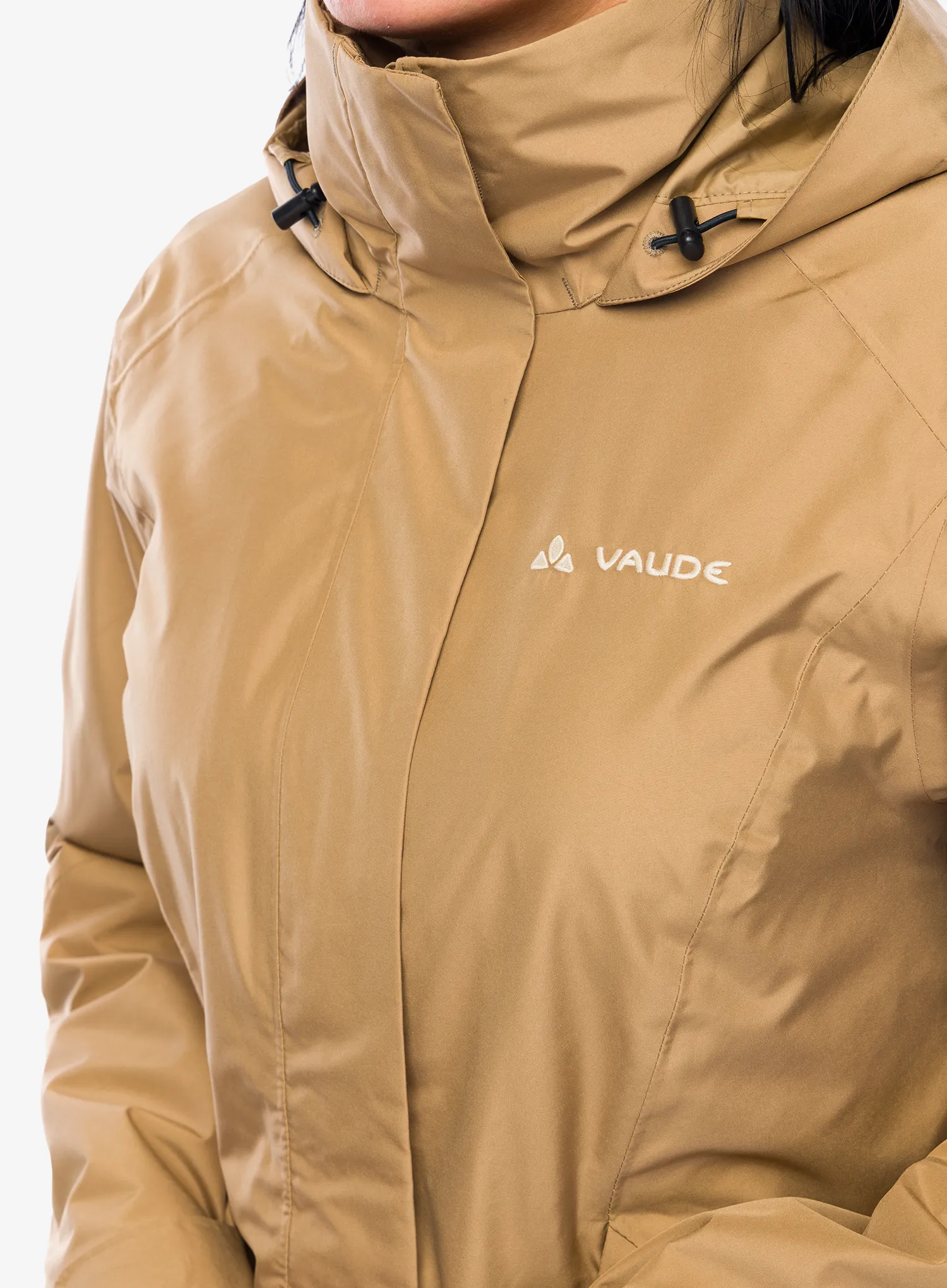 Ženska jakna Vaude Rosemoor 3in1 Jacket II - oat