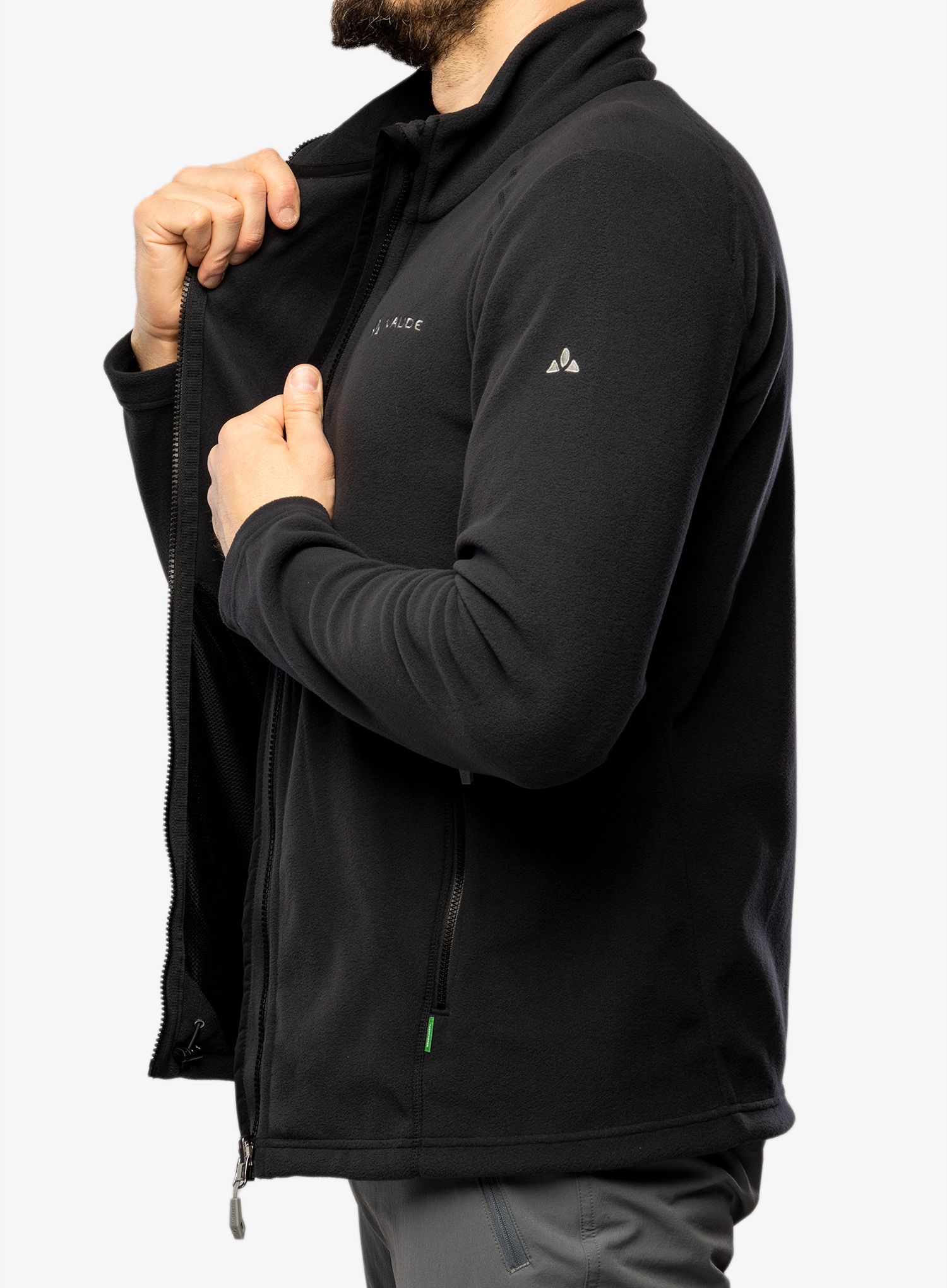 Flis Vaude Rosemoor Fleece Jacket II - black