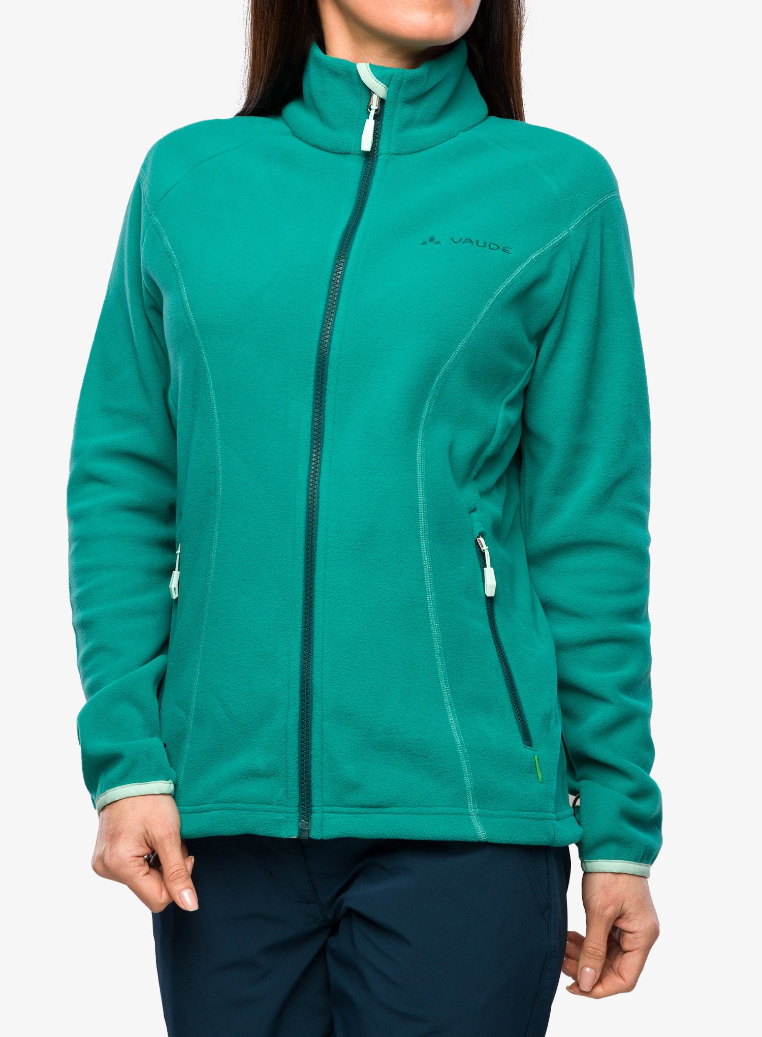 Ženski flis Vaude Rosemoor Fleece Jacket II - wave