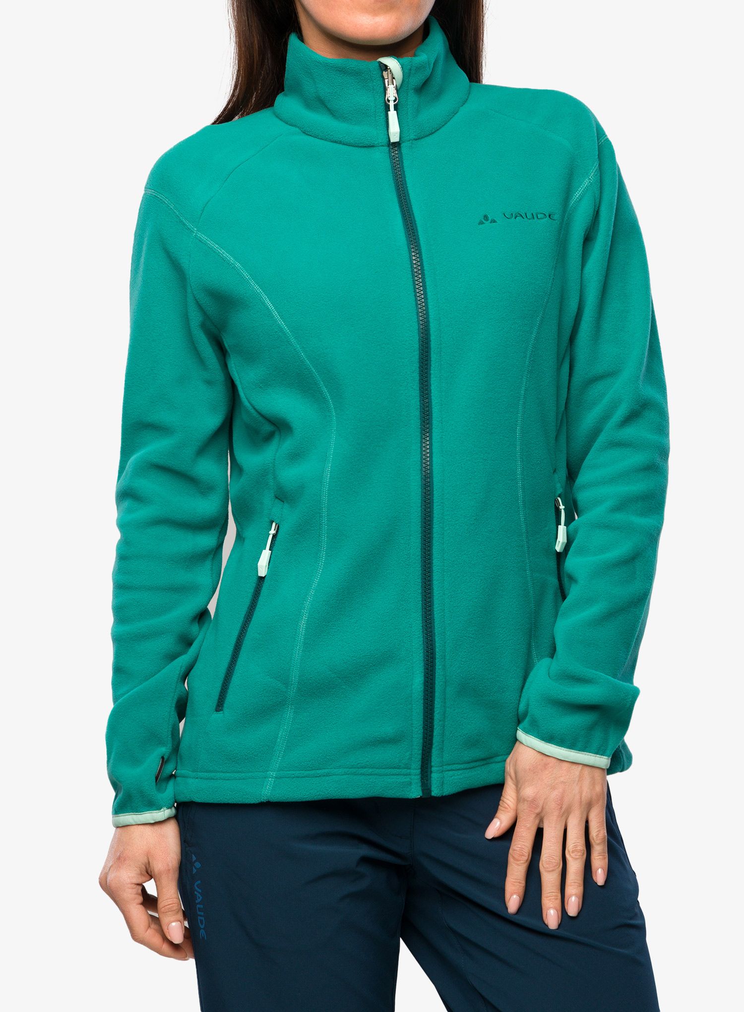 Ženski flis Vaude Rosemoor Fleece Jacket II - wave