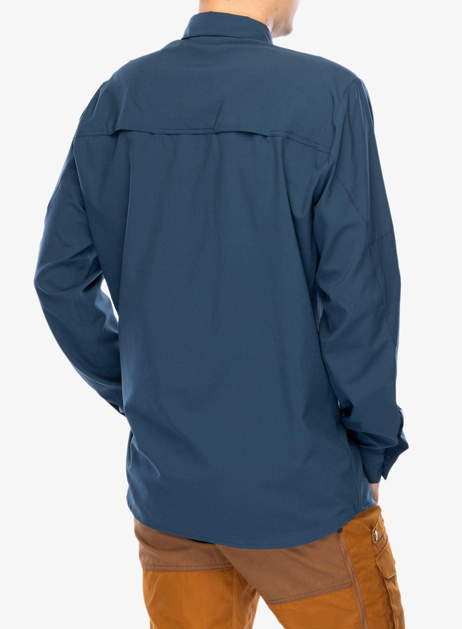 Pohodniška srajca Vaude Rosemoor LS Shirt II - dark sea uni