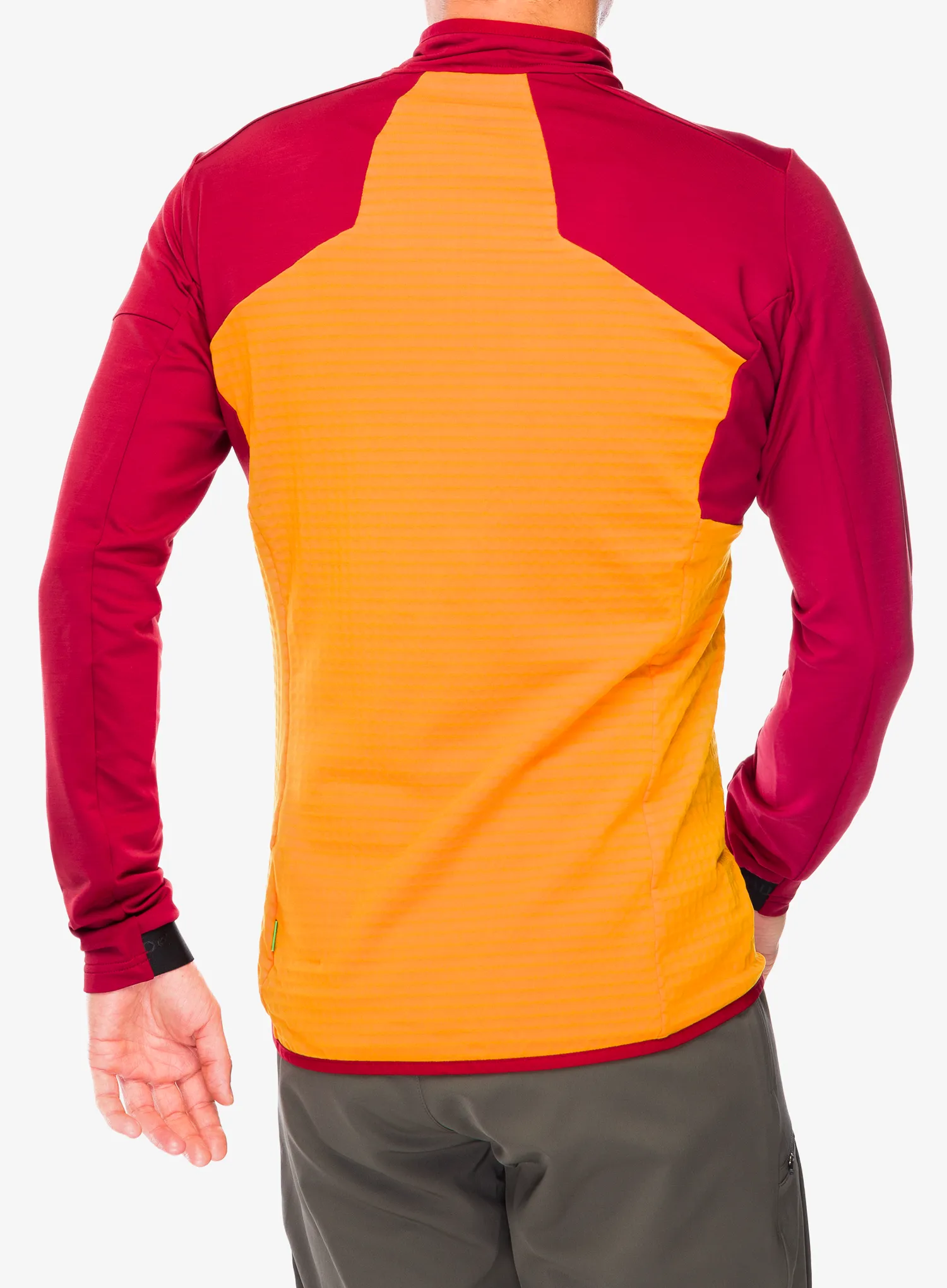 Flis Vaude Scopi Fleece Jacket - carmine