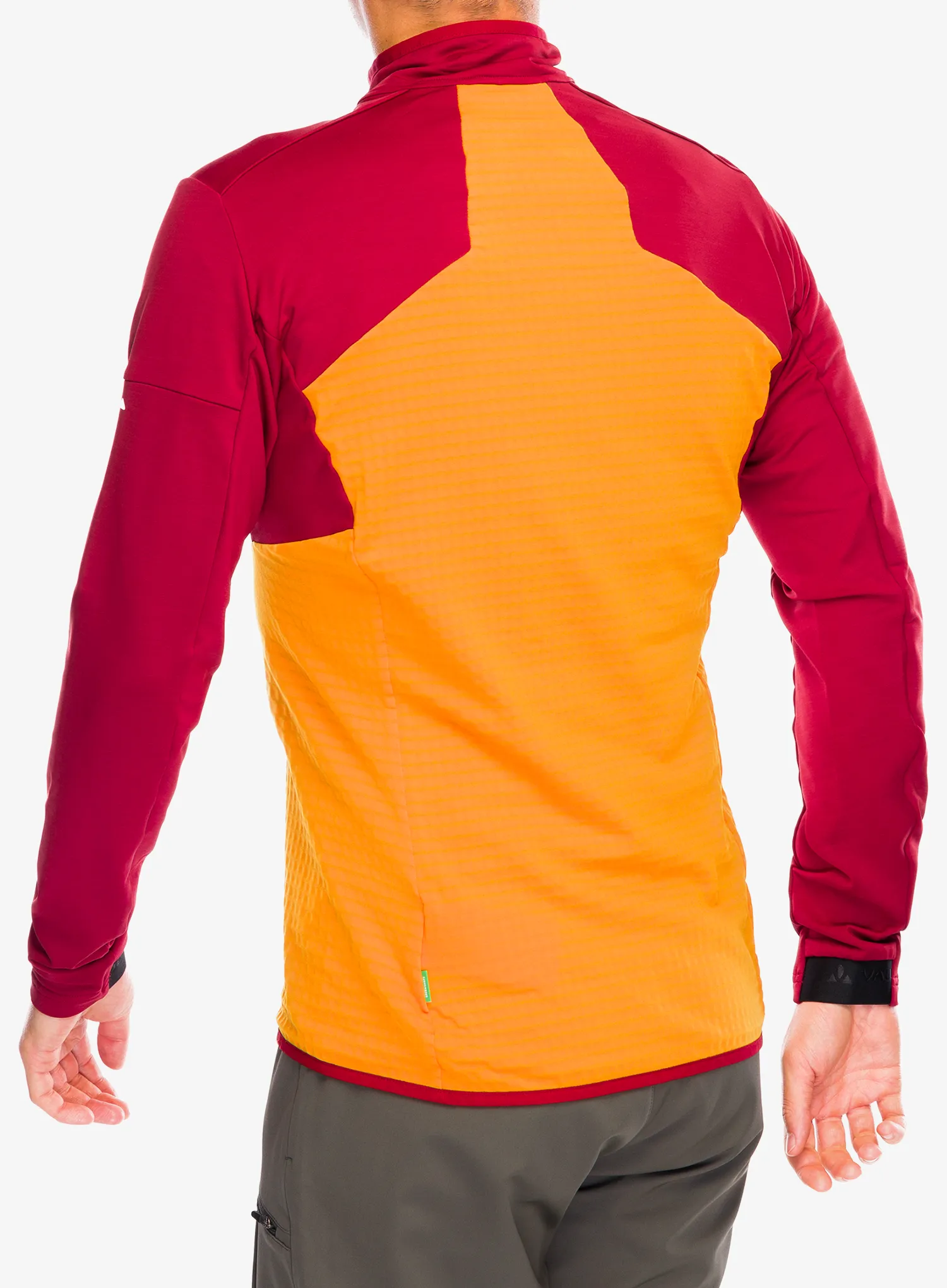 Flis Vaude Scopi Fleece Jacket - carmine