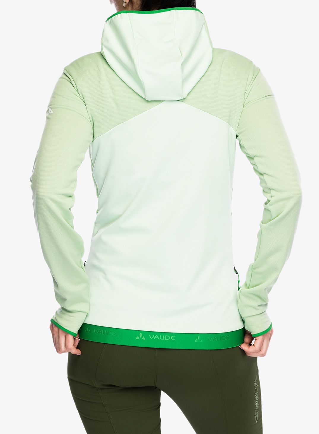 Ženski flis Vaude Scopi Fleece Jacket - jade