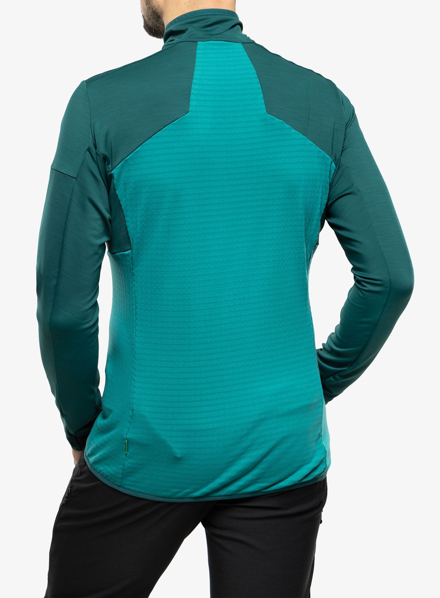 Flis Vaude Scopi Fleece Jacket - mallard green