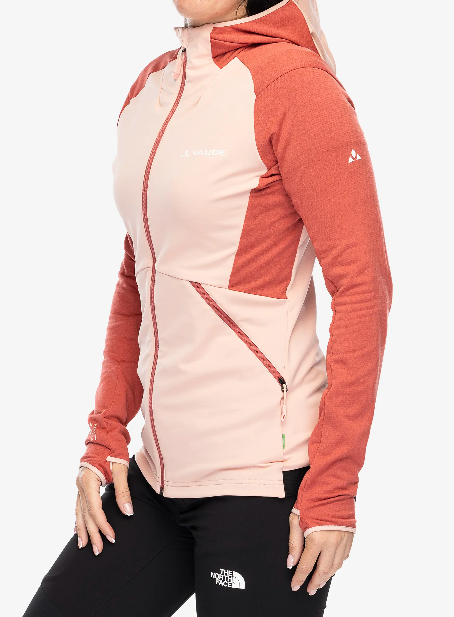 Ženski flis Vaude Scopi Fleece Jacket - soft rose