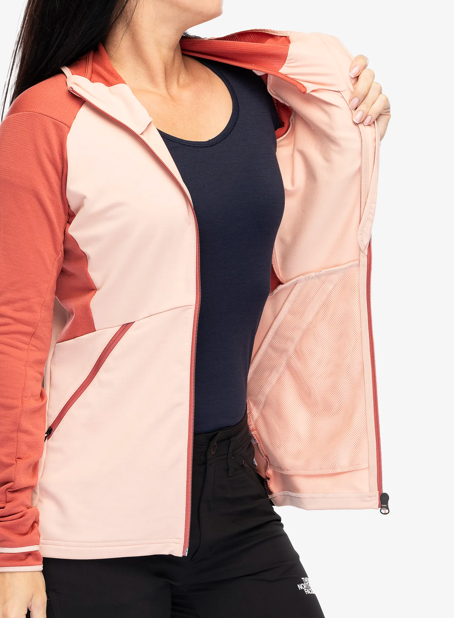 Ženski flis Vaude Scopi Fleece Jacket - soft rose