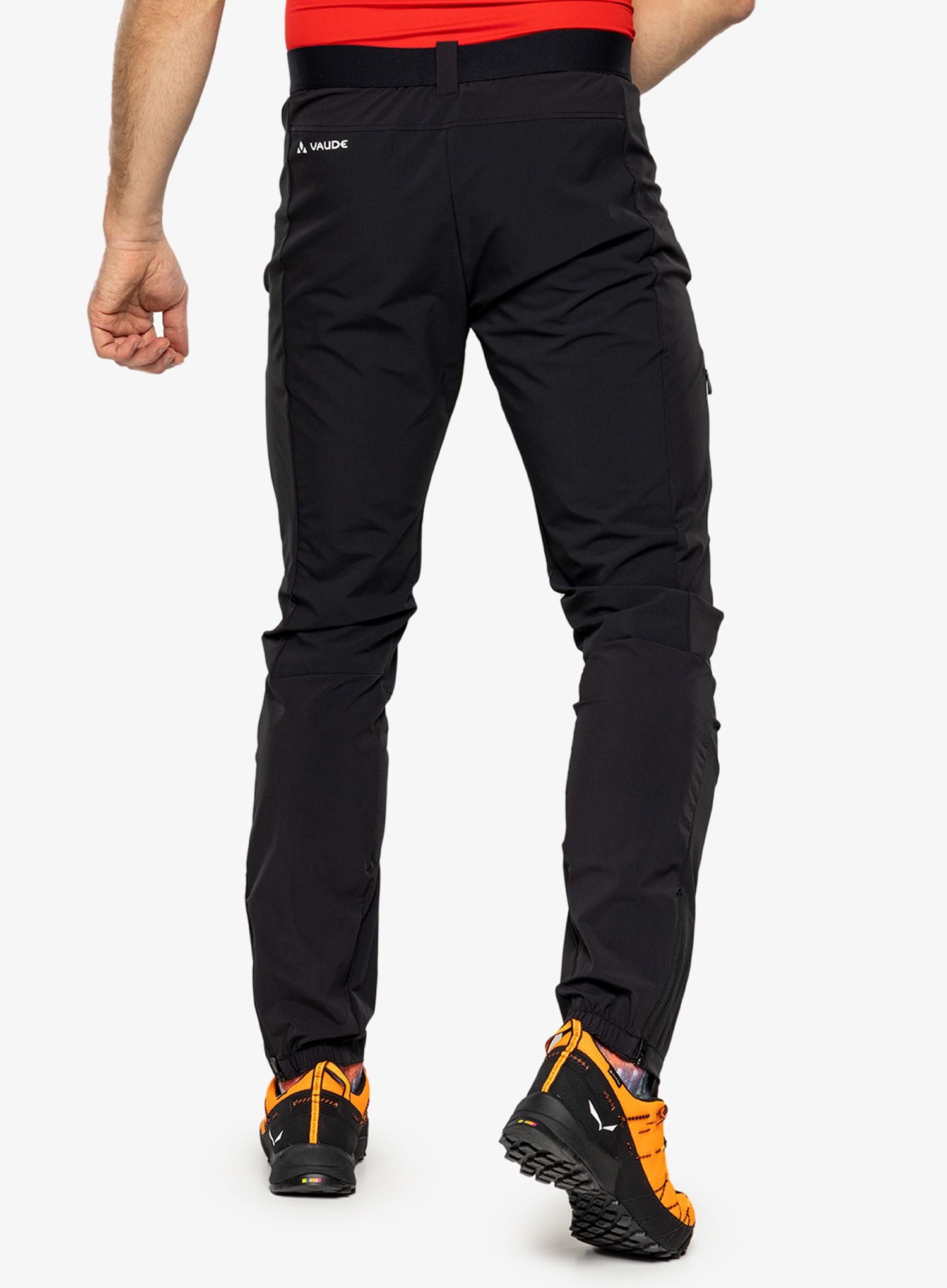 Softshell hlače Vaude Scopi Pants III - black uni