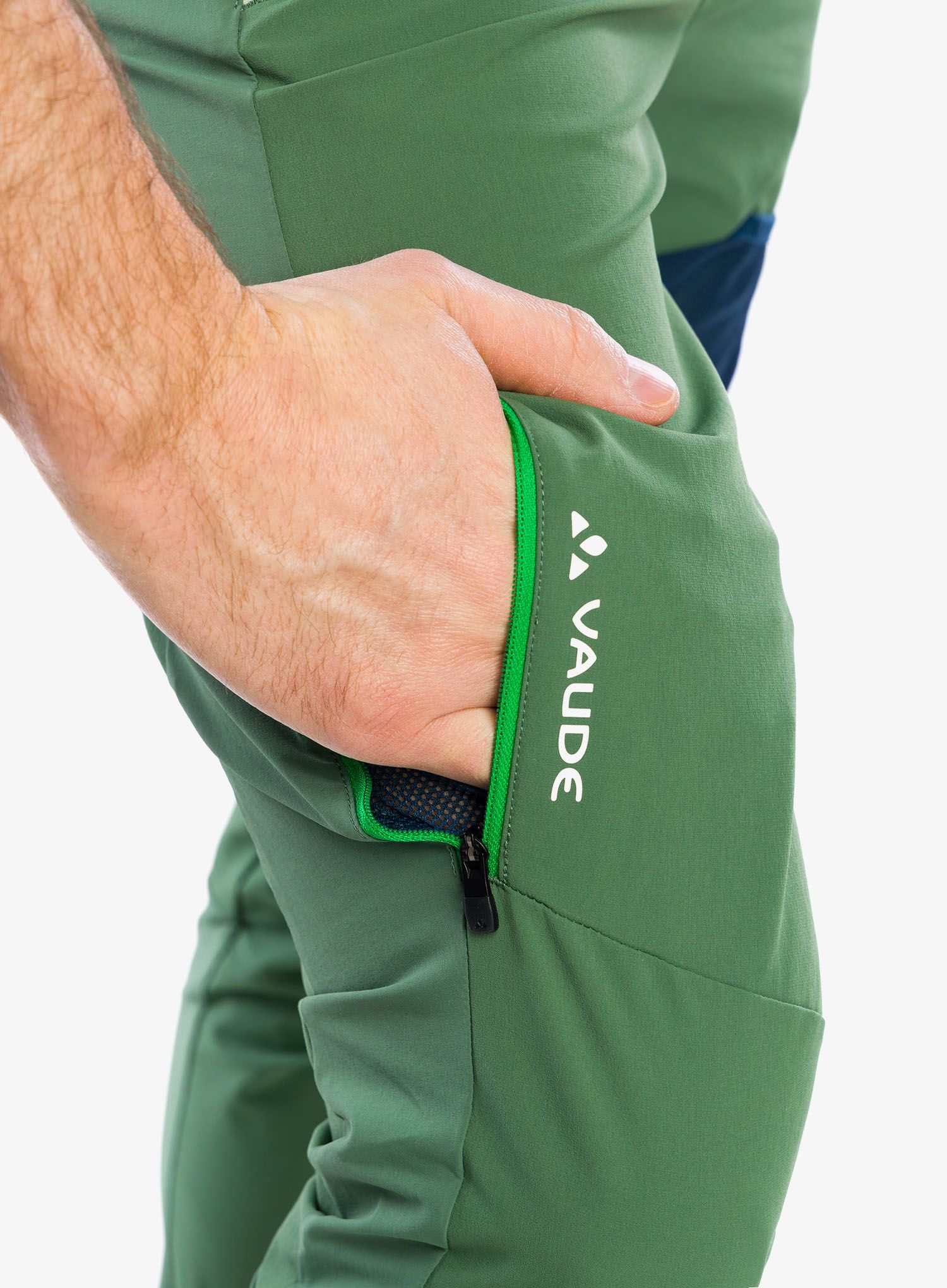 Softshell hlače Vaude Scopi Pants III - woodland