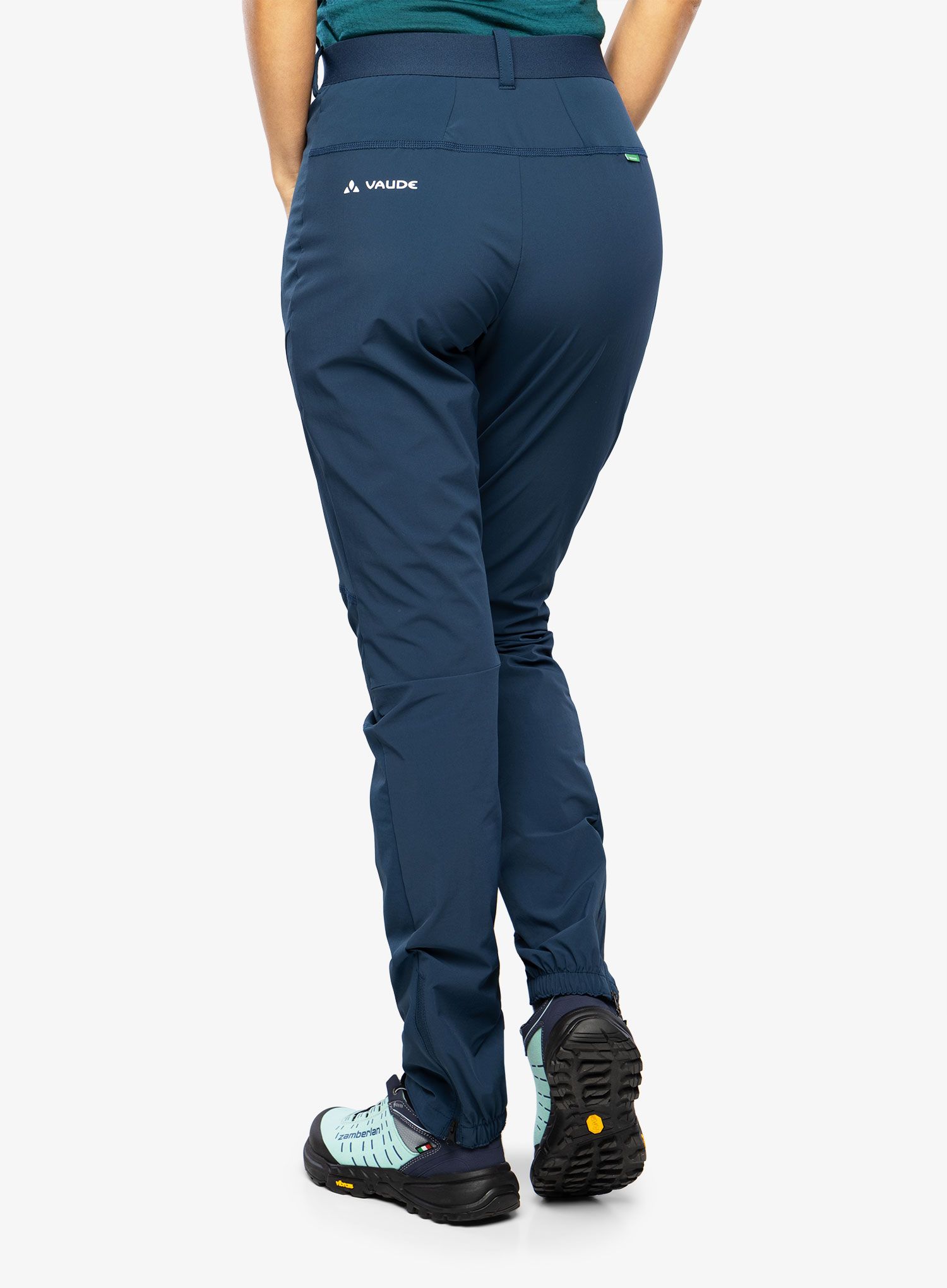 Ženske pohodniške hlače Vaude Scopi Pants II - dark sea uni