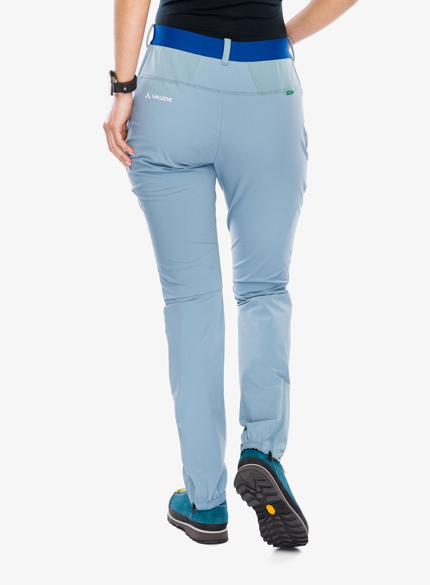 Ženske pohodniške hlače Vaude Scopi Pants II - nordic blue
