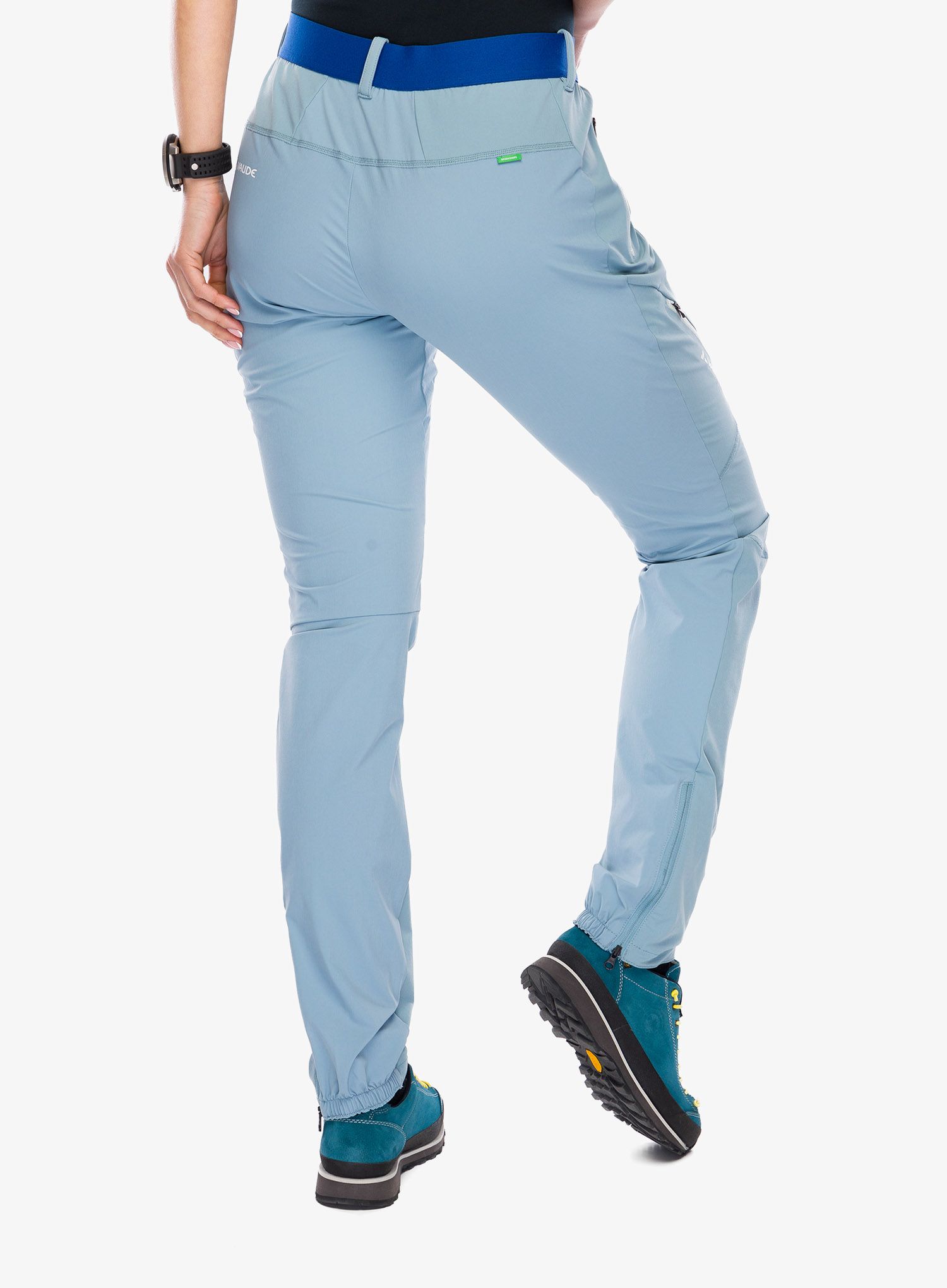 Ženske pohodniške hlače Vaude Scopi Pants II - nordic blue