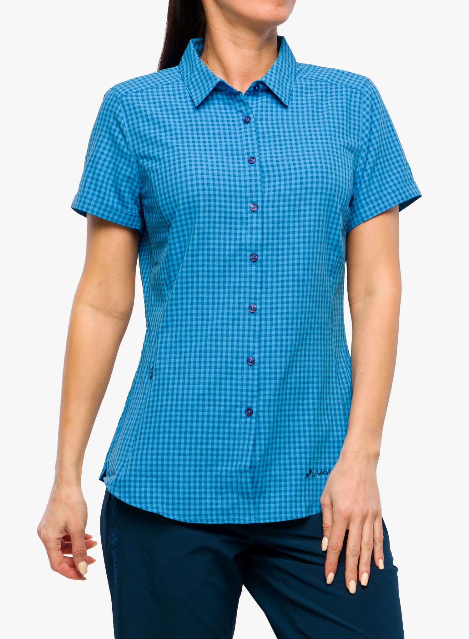 Ženska srajca Vaude Seiland Shirt III - ultramarine