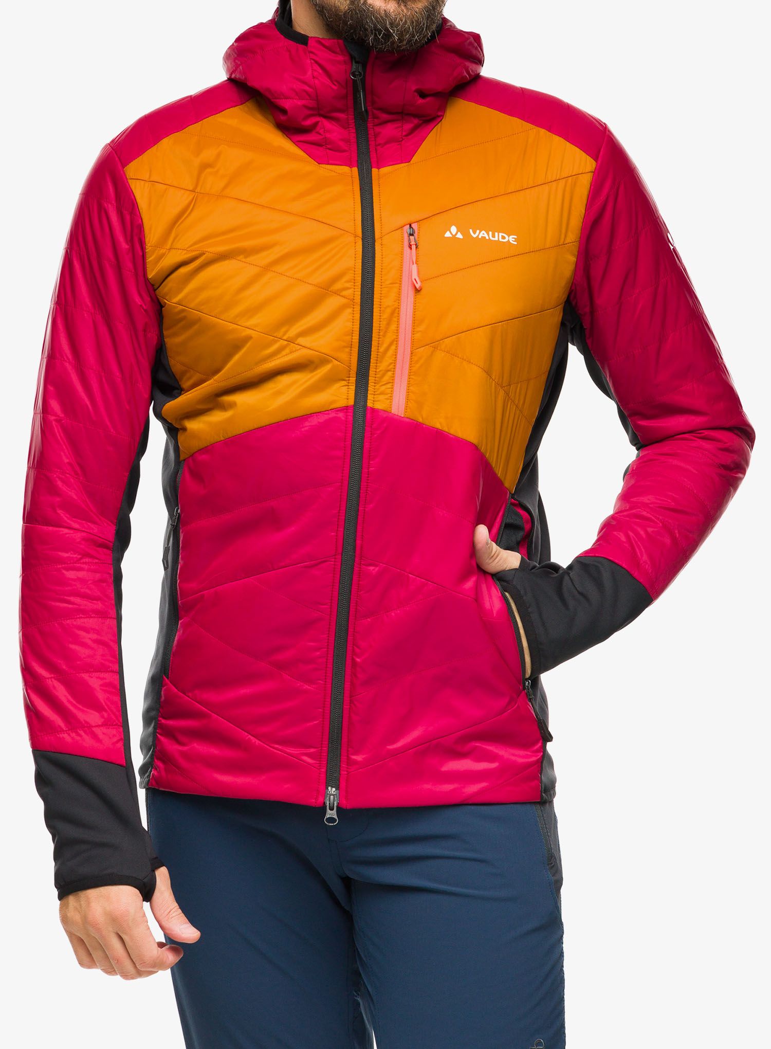 Sintetična jakna Vaude Sesvenna Jacket IV - red