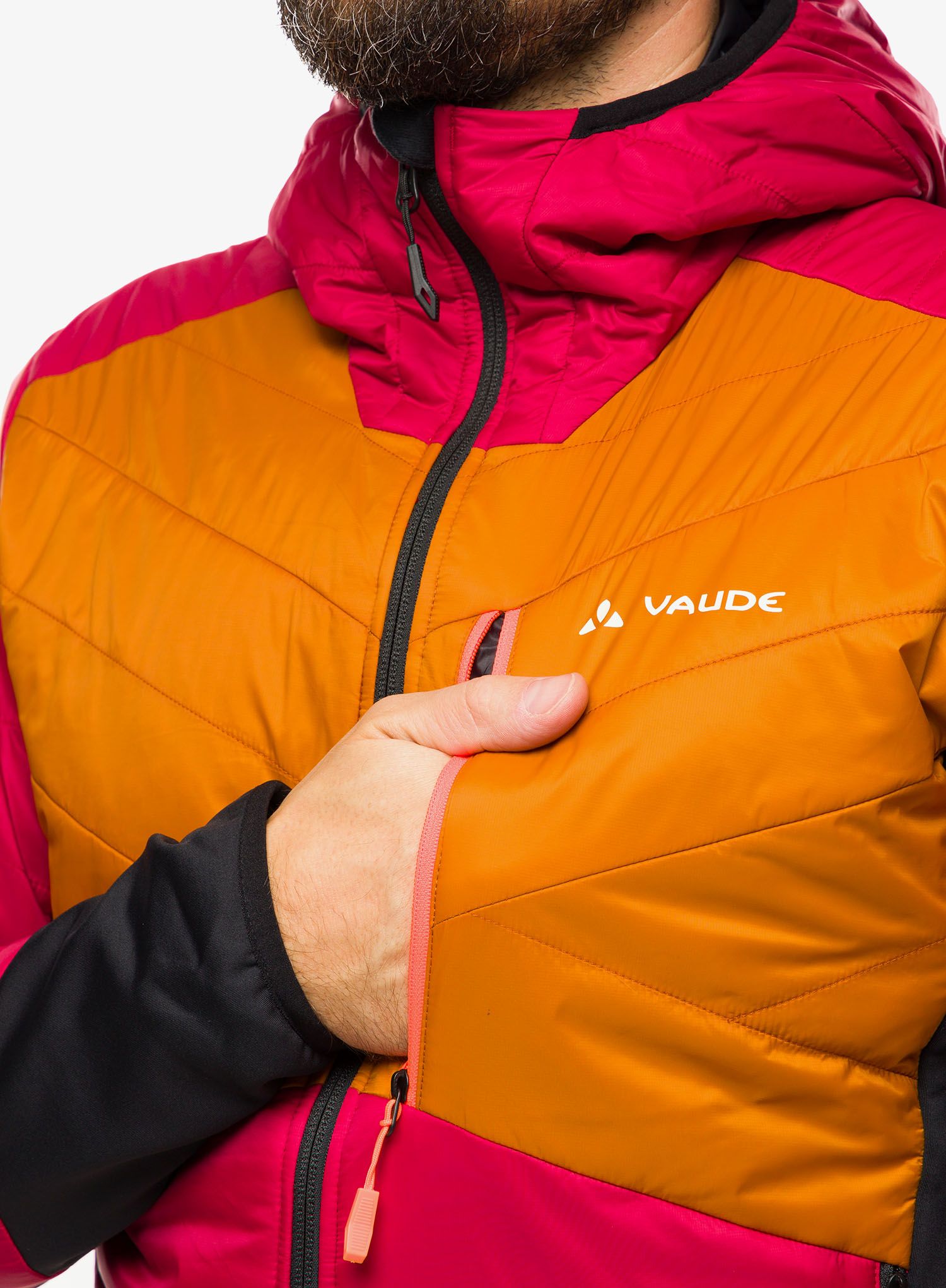 Sintetična jakna Vaude Sesvenna Jacket IV - red