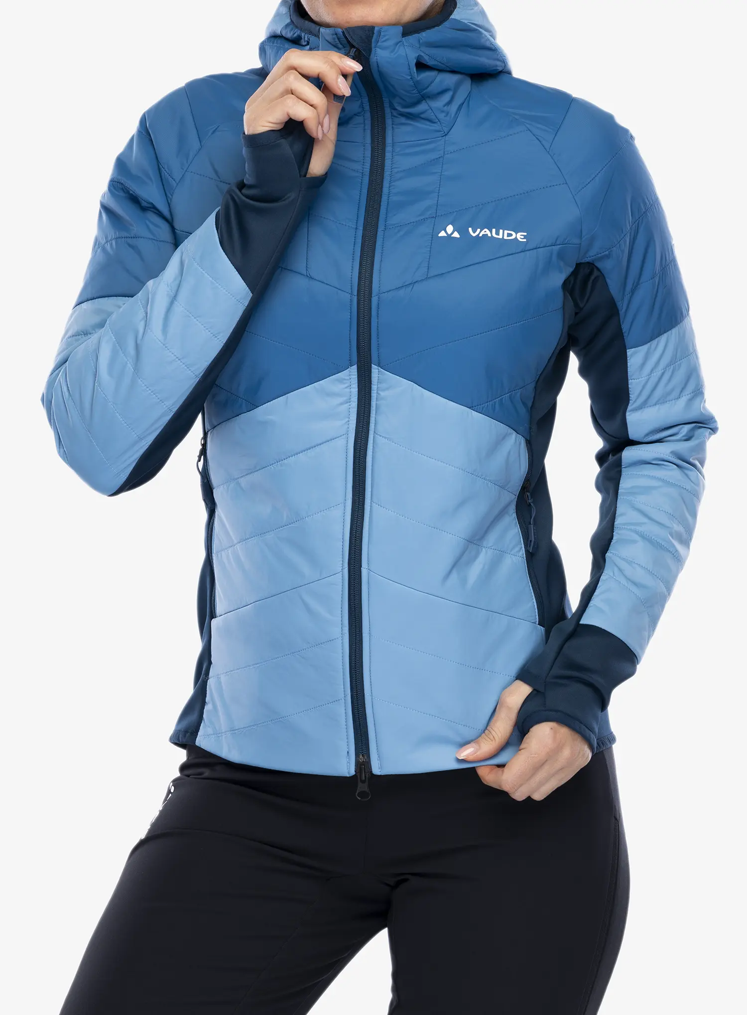 Ženska sintetična jakna Vaude Sesvenna Jacket IV - pastel blue