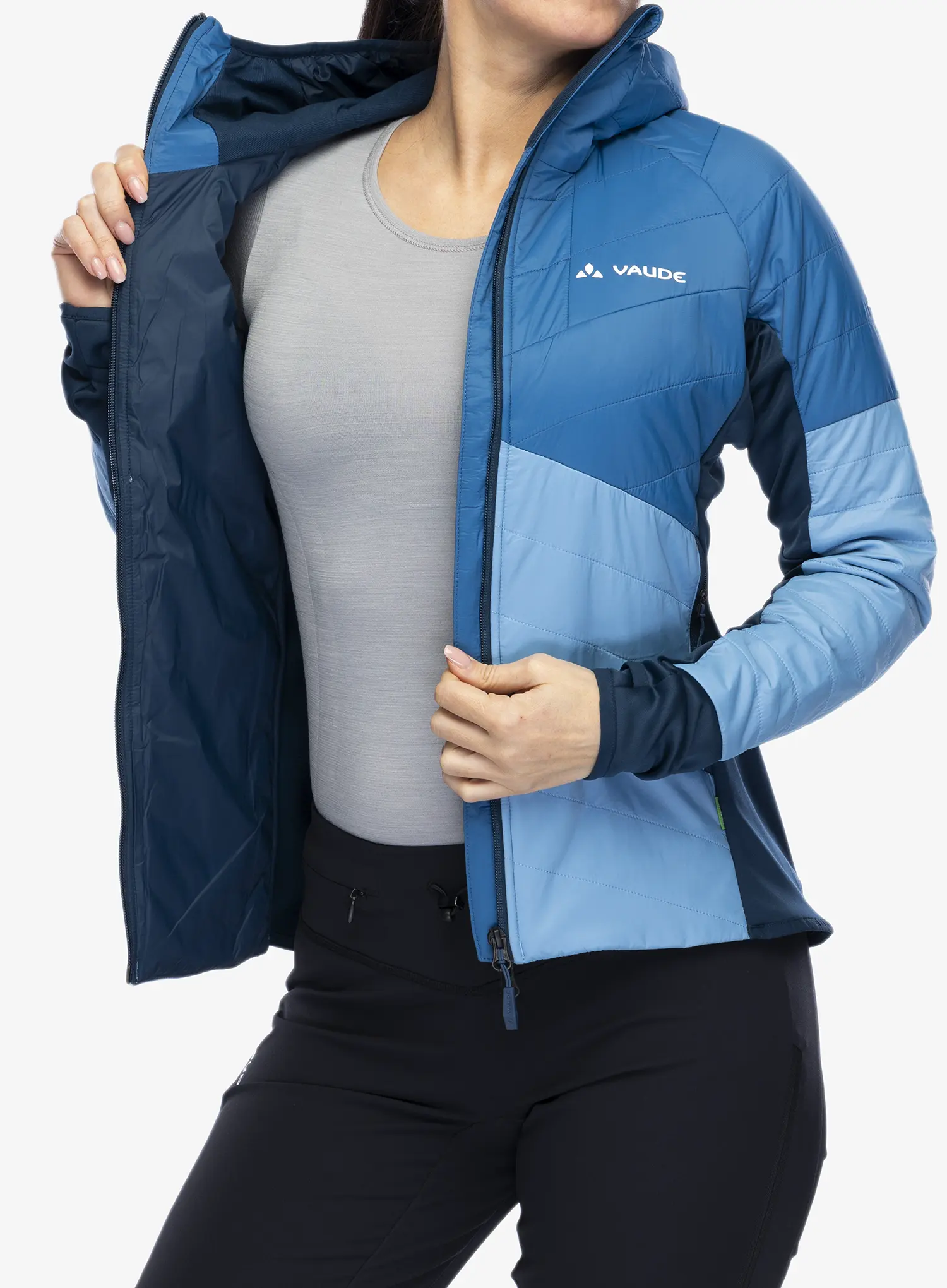 Ženska sintetična jakna Vaude Sesvenna Jacket IV - pastel blue