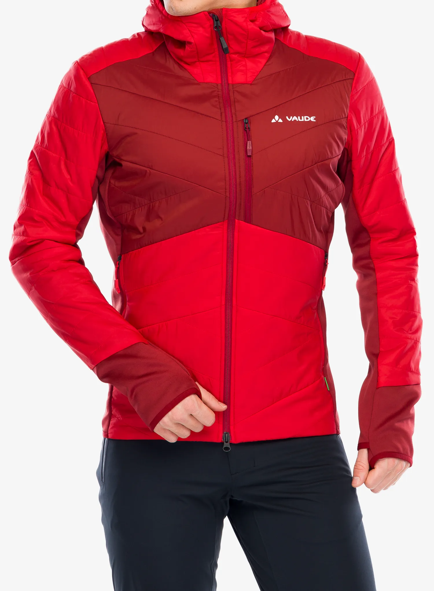 Sintetična jakna Vaude Sesvenna Jacket IV - red