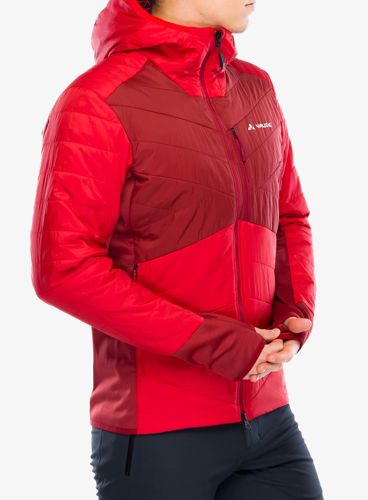 Sintetična jakna Vaude Sesvenna Jacket IV - red