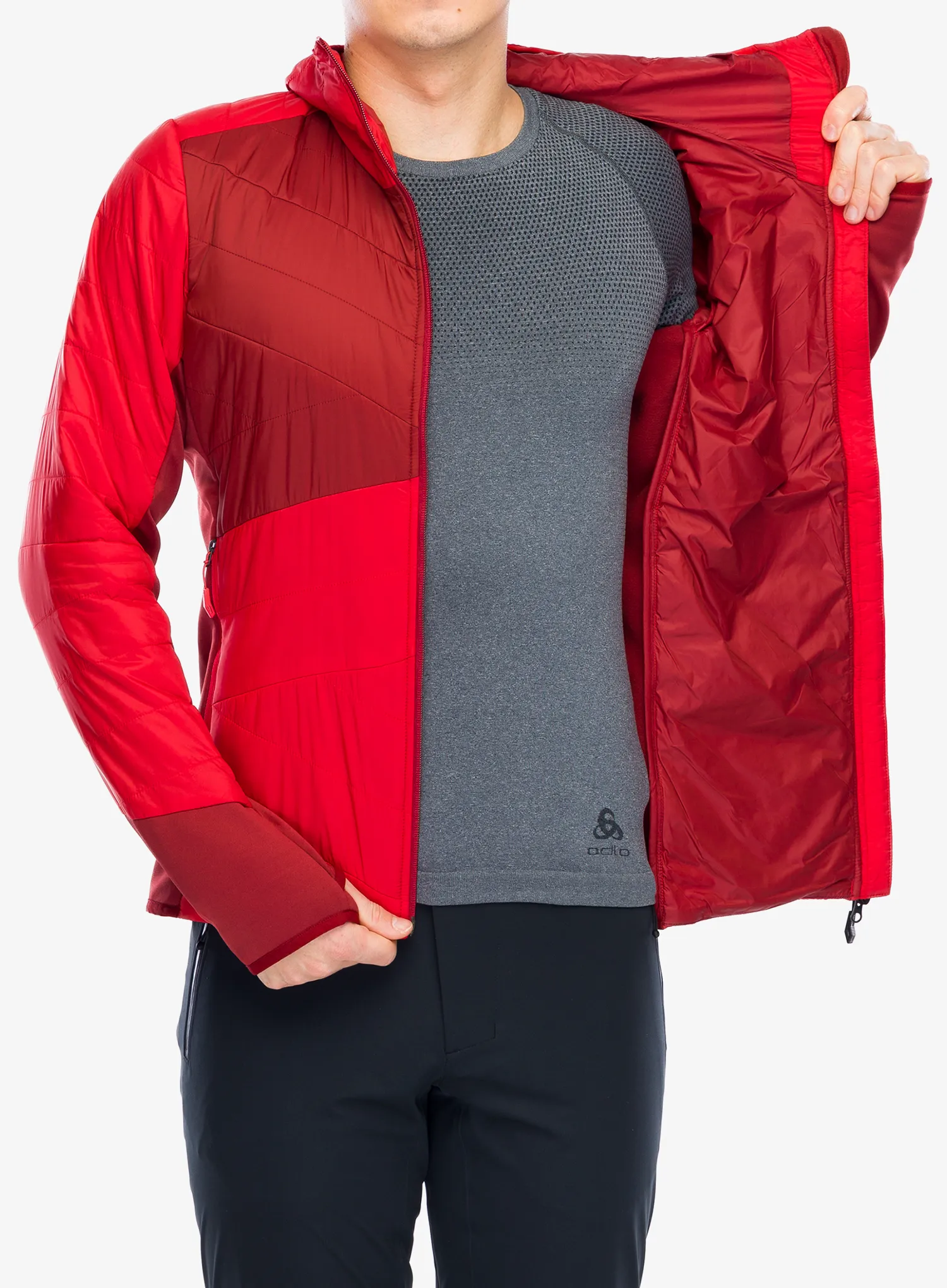 Sintetična jakna Vaude Sesvenna Jacket IV - red