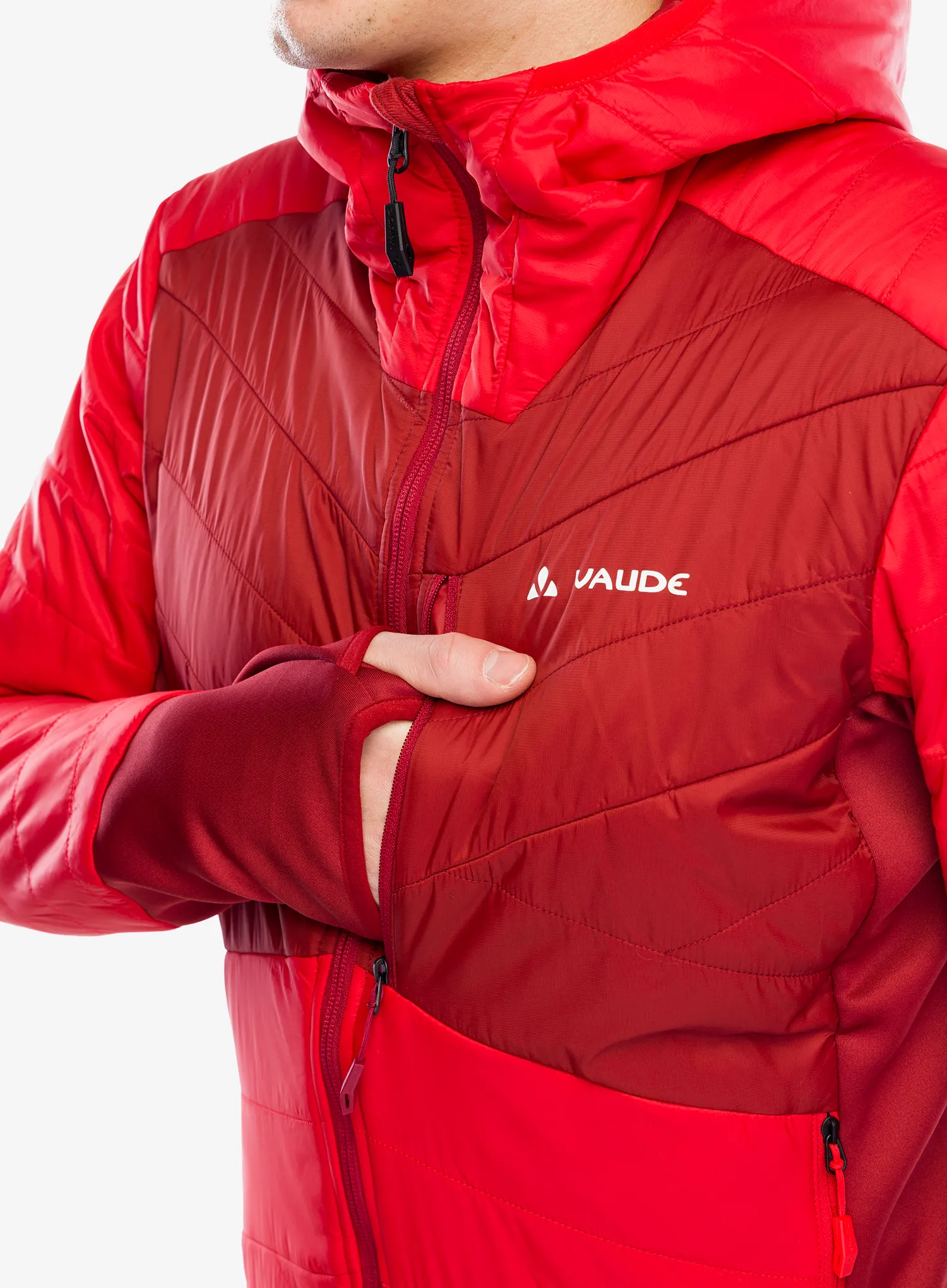 Sintetična jakna Vaude Sesvenna Jacket IV - red
