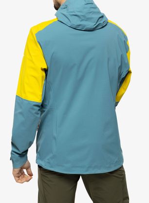 Nepremočljiva jakna Vaude Simony 2,5L Jacket IV - blue gray
