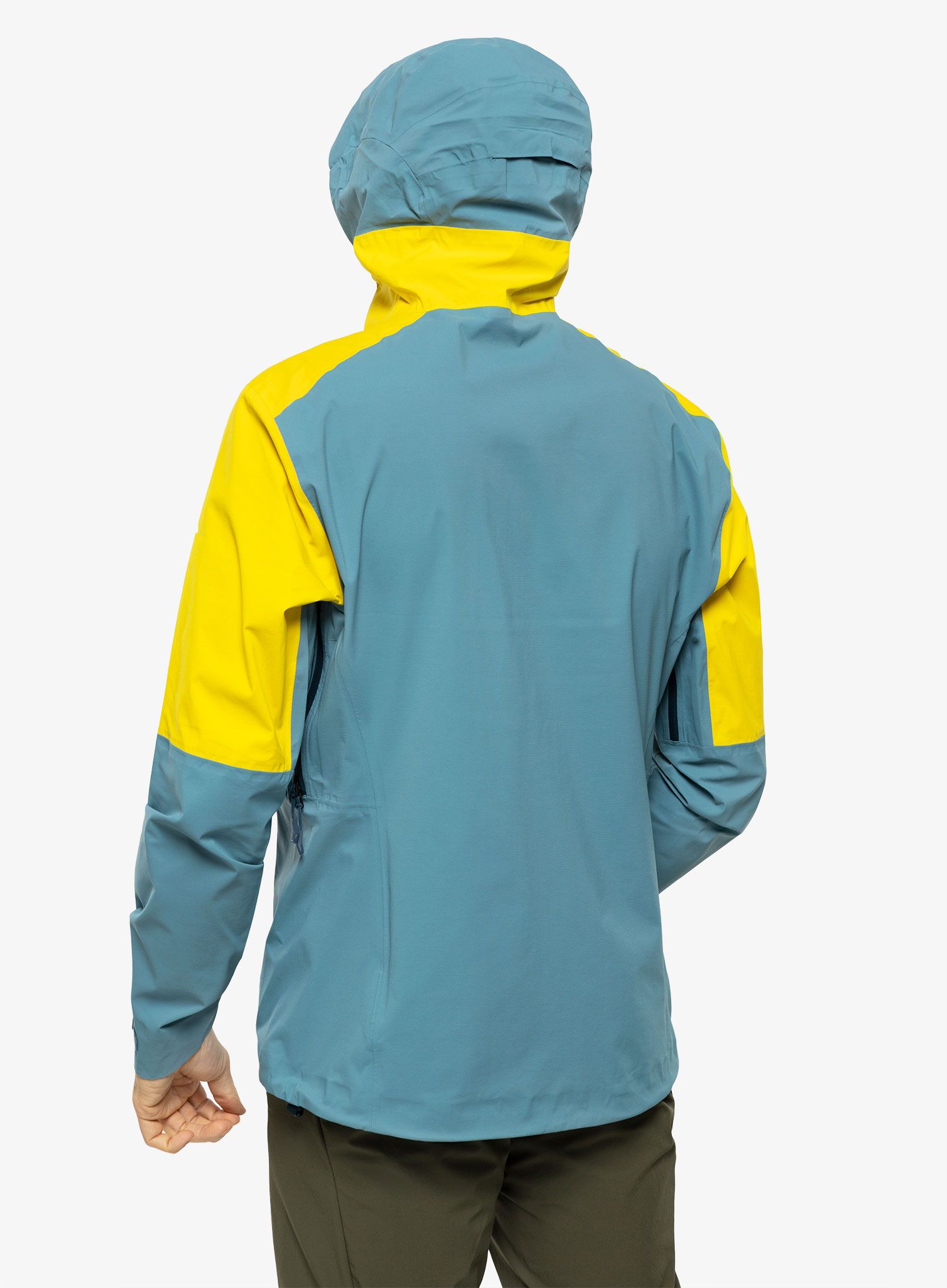Nepremočljiva jakna Vaude Simony 2,5L Jacket IV - blue gray